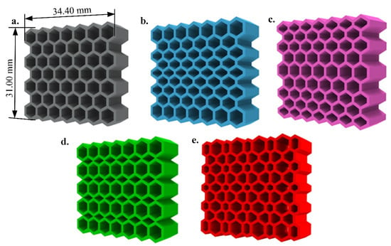 Energy Absorption Properties of Two 3D-Printed Lattice Structures