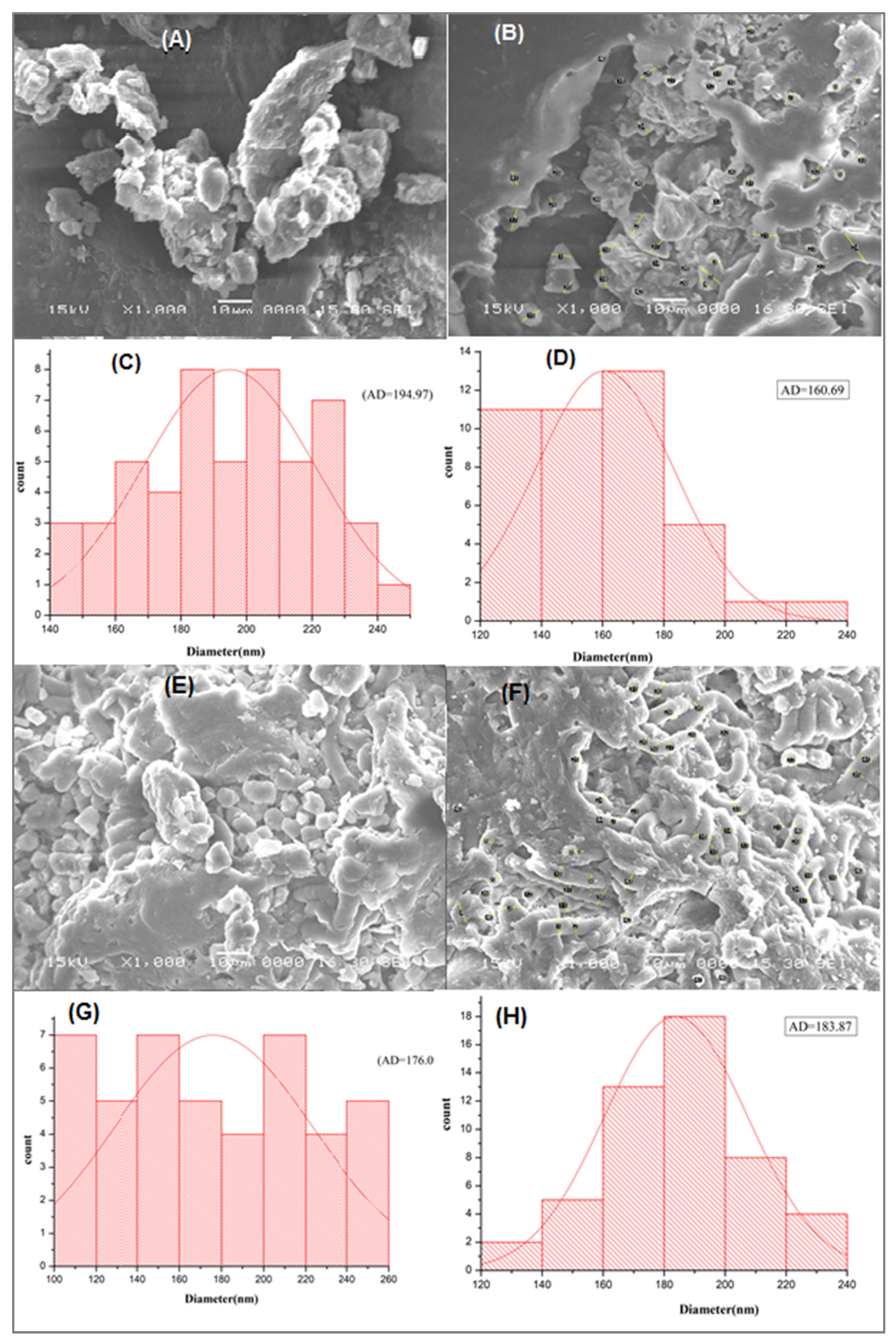 Topographic and PFM images of deproteinated nacre surface. (a