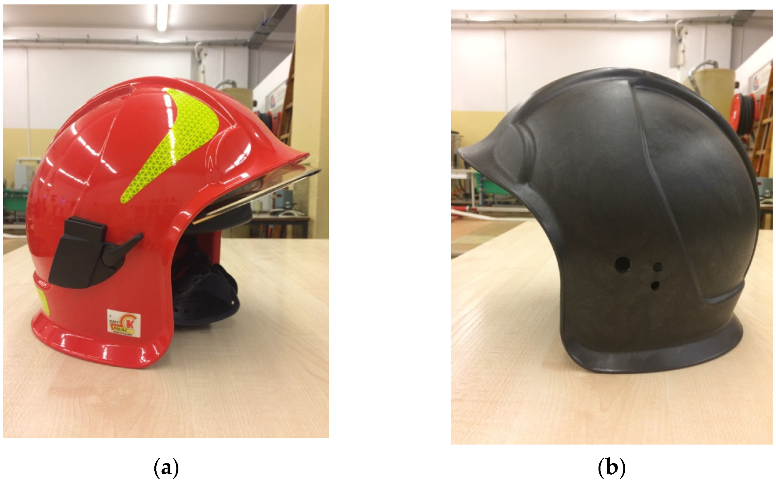 Materials | Free Full-Text | Influence of Thermal Shocks on Residual Static  Strength, Impact Strength and Elasticity of Polymer-Composite Materials  Used in Firefighting Helmets