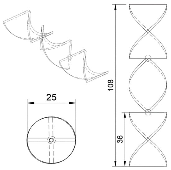 Pro Art Triangular Scale Scale Metric 12 White