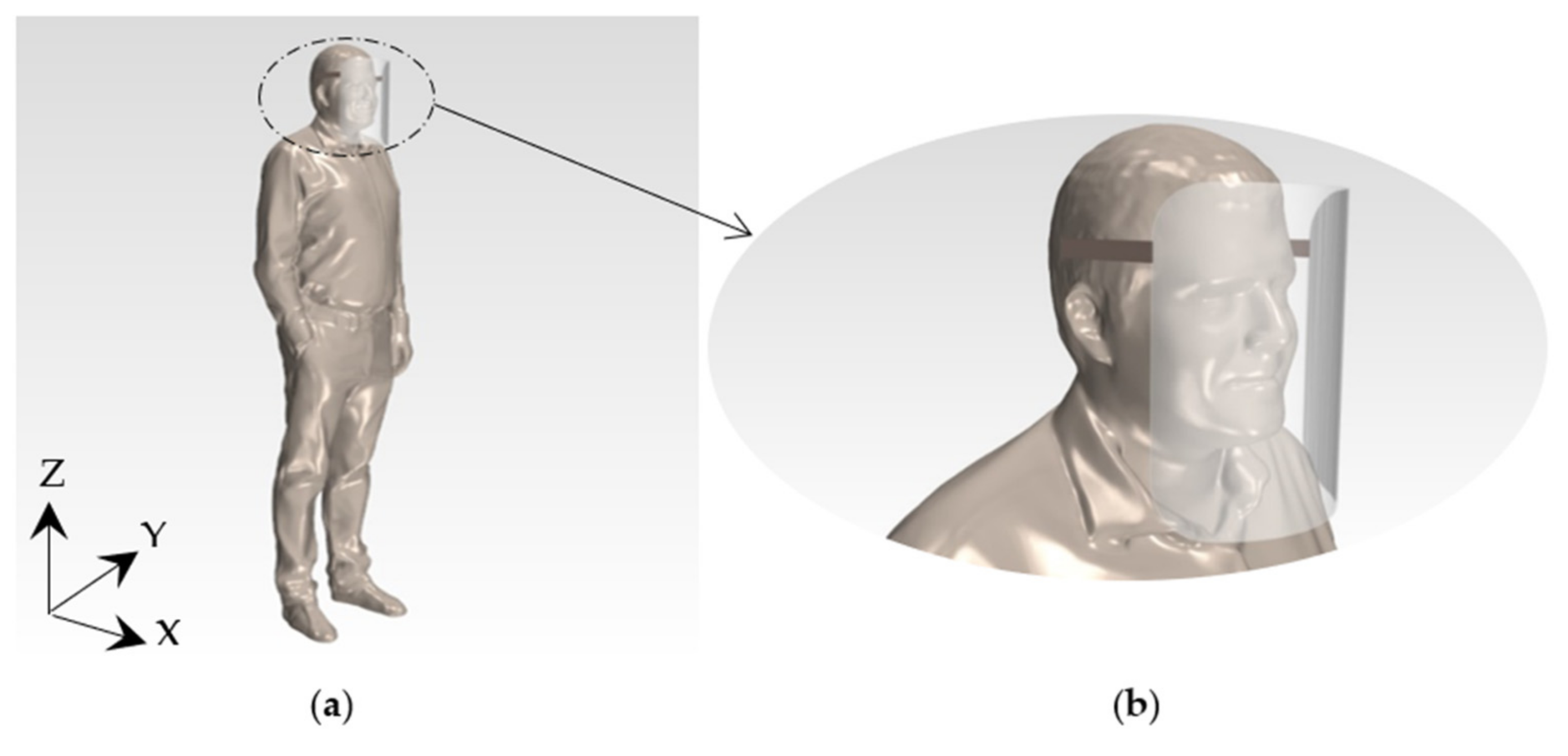 Mathematics Free Full Text Numerical Modeling Of Face Shield Protection Against A Sneeze Html