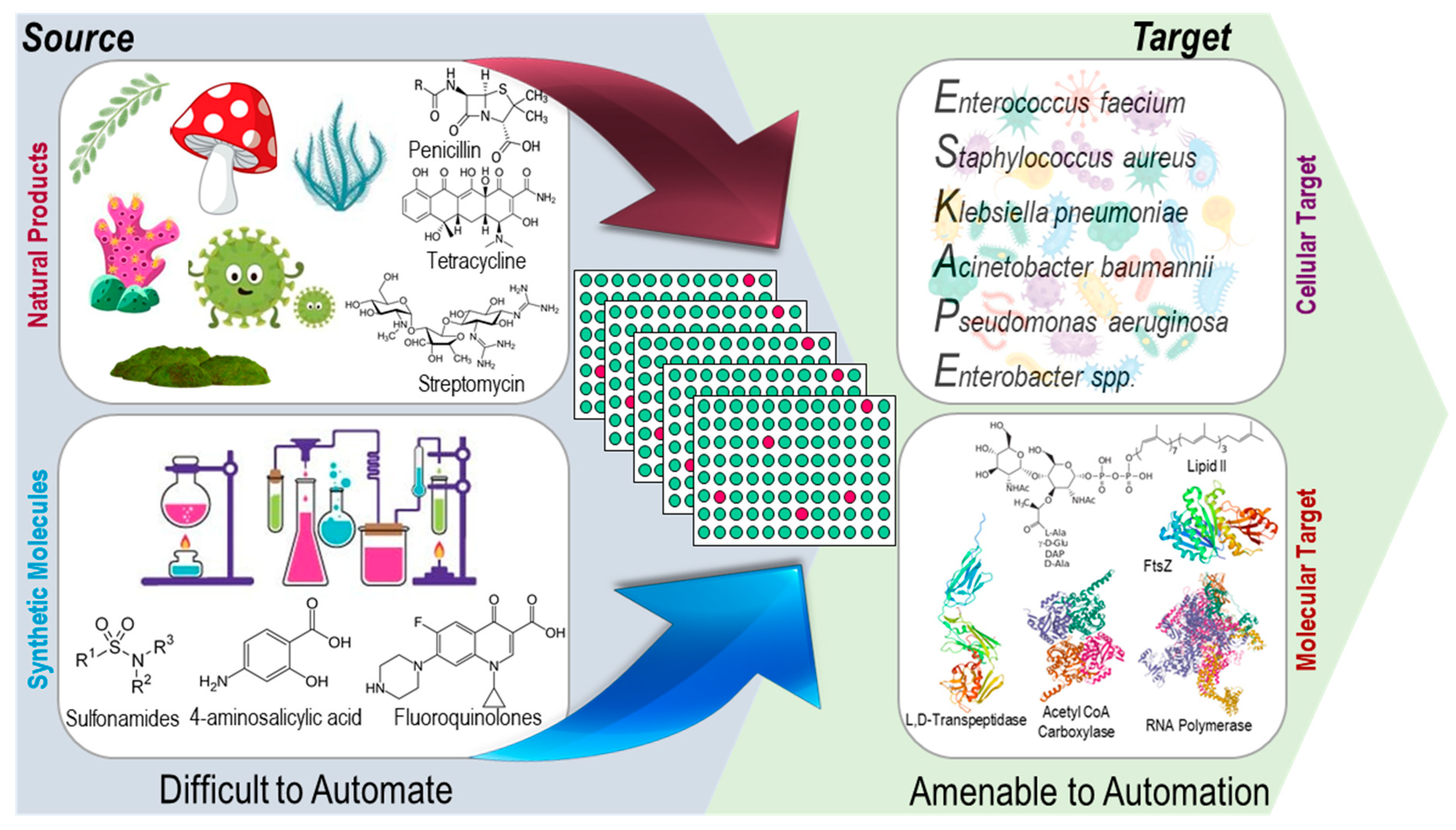 Metabolites | Free Full-Text | High-Throughput Screening of Natural Product  and Synthetic Molecule Libraries for Antibacterial Drug Discovery
