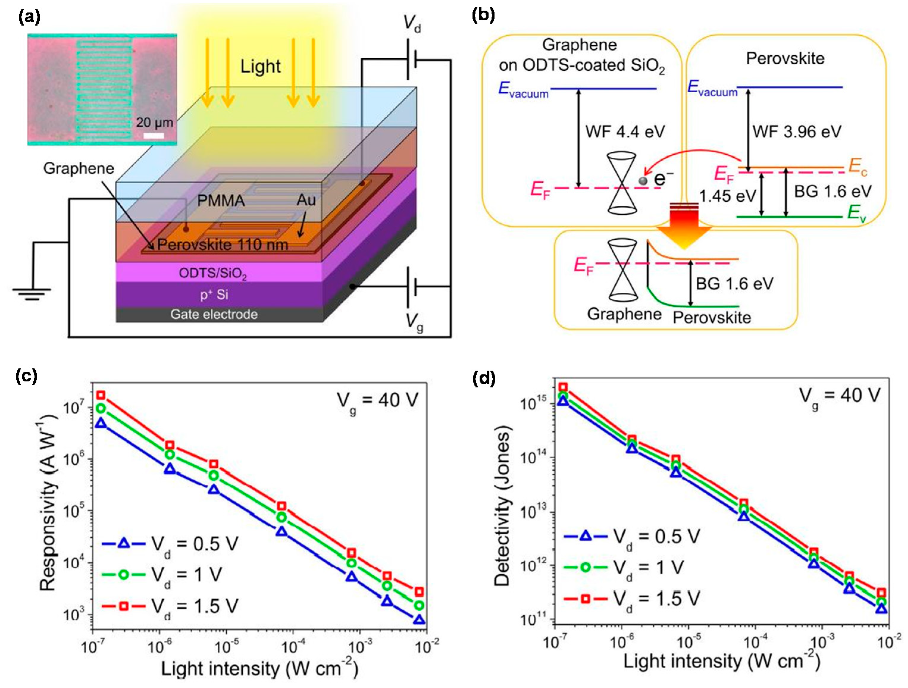 Micromachines Free Full Text Graphene Based Semiconductor Heterostructures For Photodetectors Html