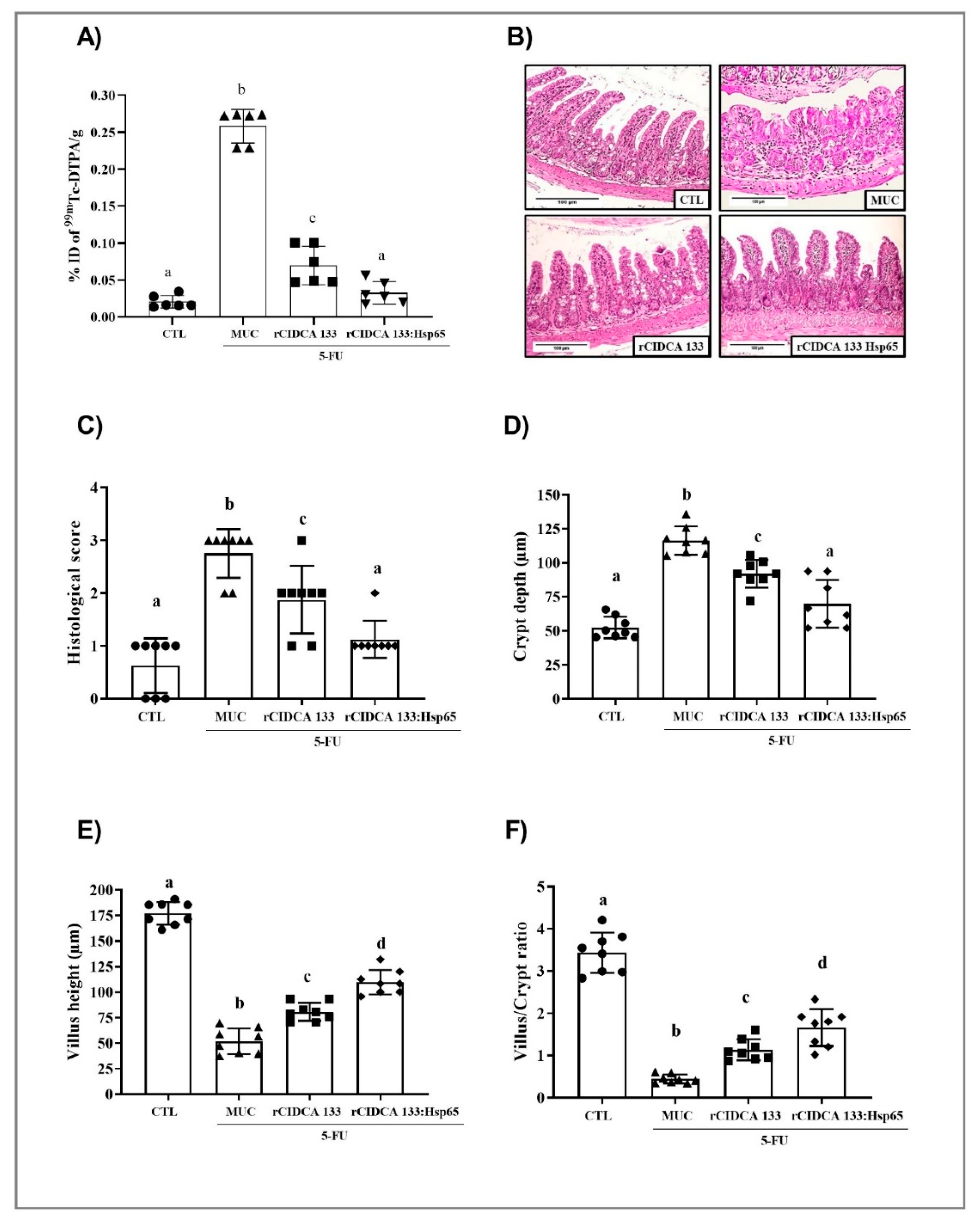 Microorganisms Free Full Text Intake Of Lactobacillus Delbrueckii Pexu Hsp65 Prevents The Inflammation And The Disorganization Of The Intestinal Mucosa In A Mouse Model Of Mucositis Html