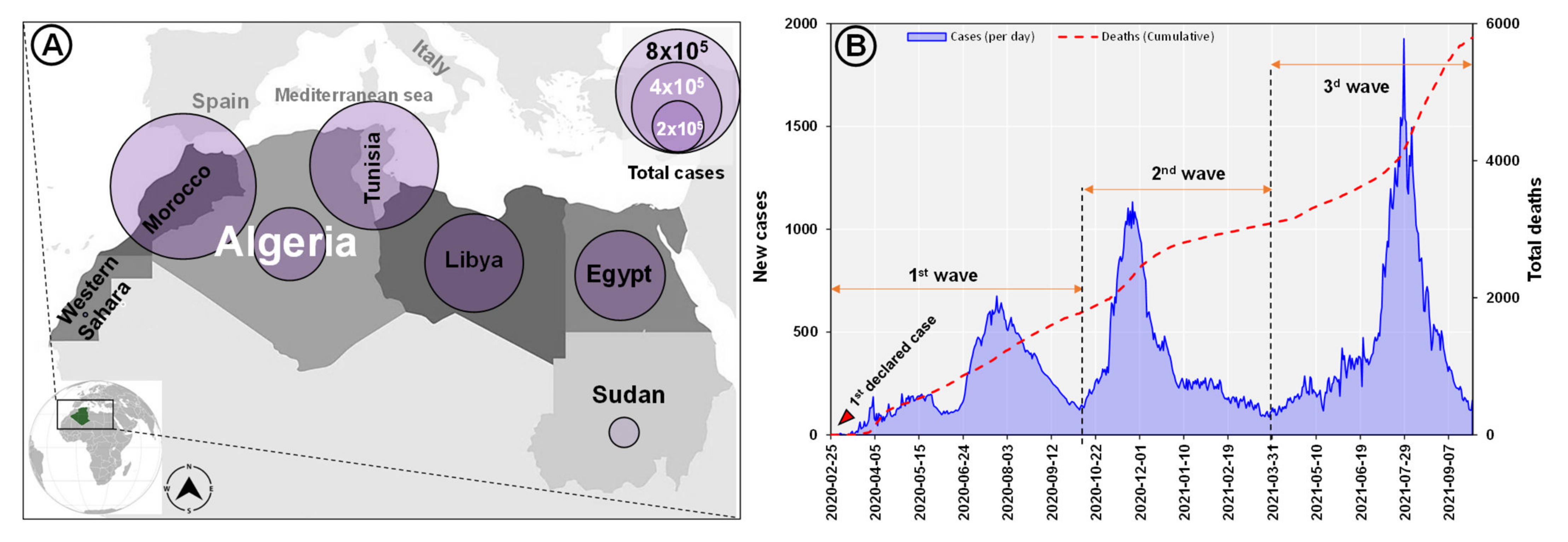 Microorganisms | Free Full-Text | Genomic Diversity of SARS-CoV-2 in  Algeria and North African Countries: What We Know So Far and What We Expect?