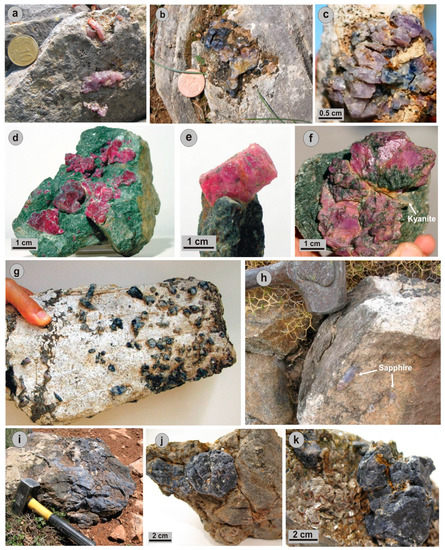 Minerals | Free Full-Text | Gem Corundum Deposits of Greece: Geology,  Mineralogy and Genesis
