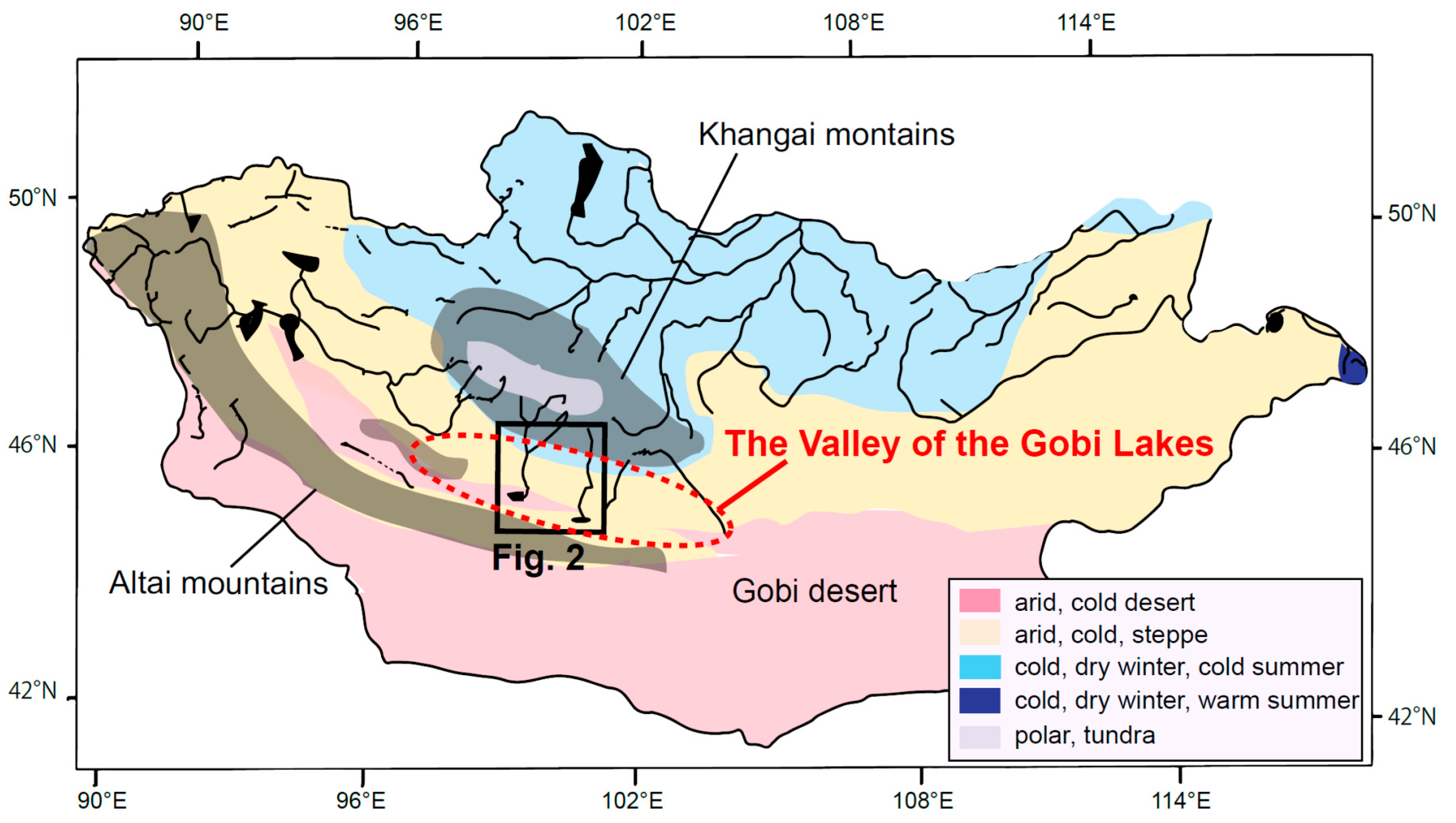 Minerals | Free Full-Text | Hydrogeochemical Study on Closed-Basin Lakes in  Cold and Semi-Arid Climates of the Valley of the Gobi Lakes, Mongolia:  Implications for Hydrology and Water Chemistry of Paleolakes on