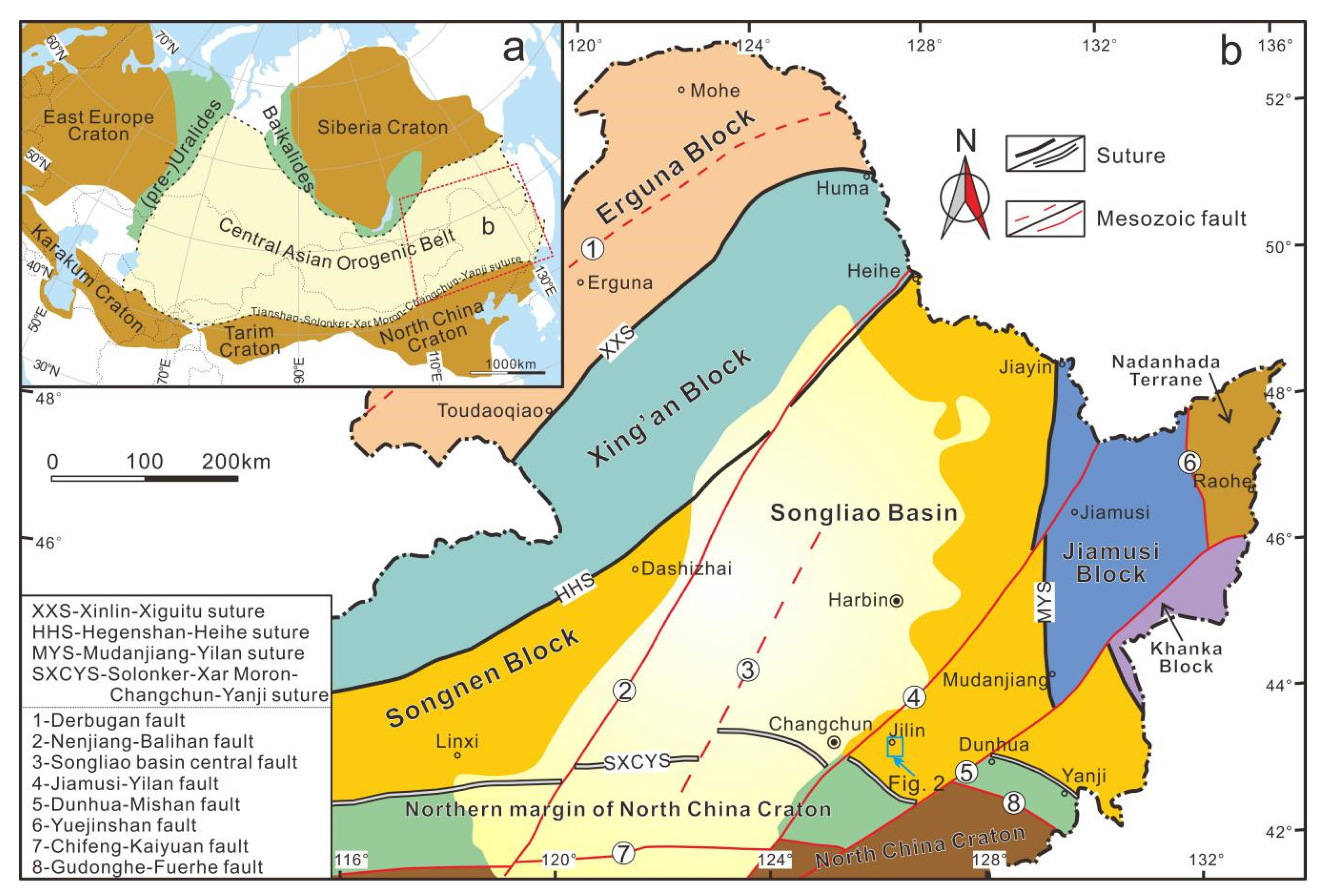 The Central Asian Orogenic Belt (CAOB) during Late Devonian: new
