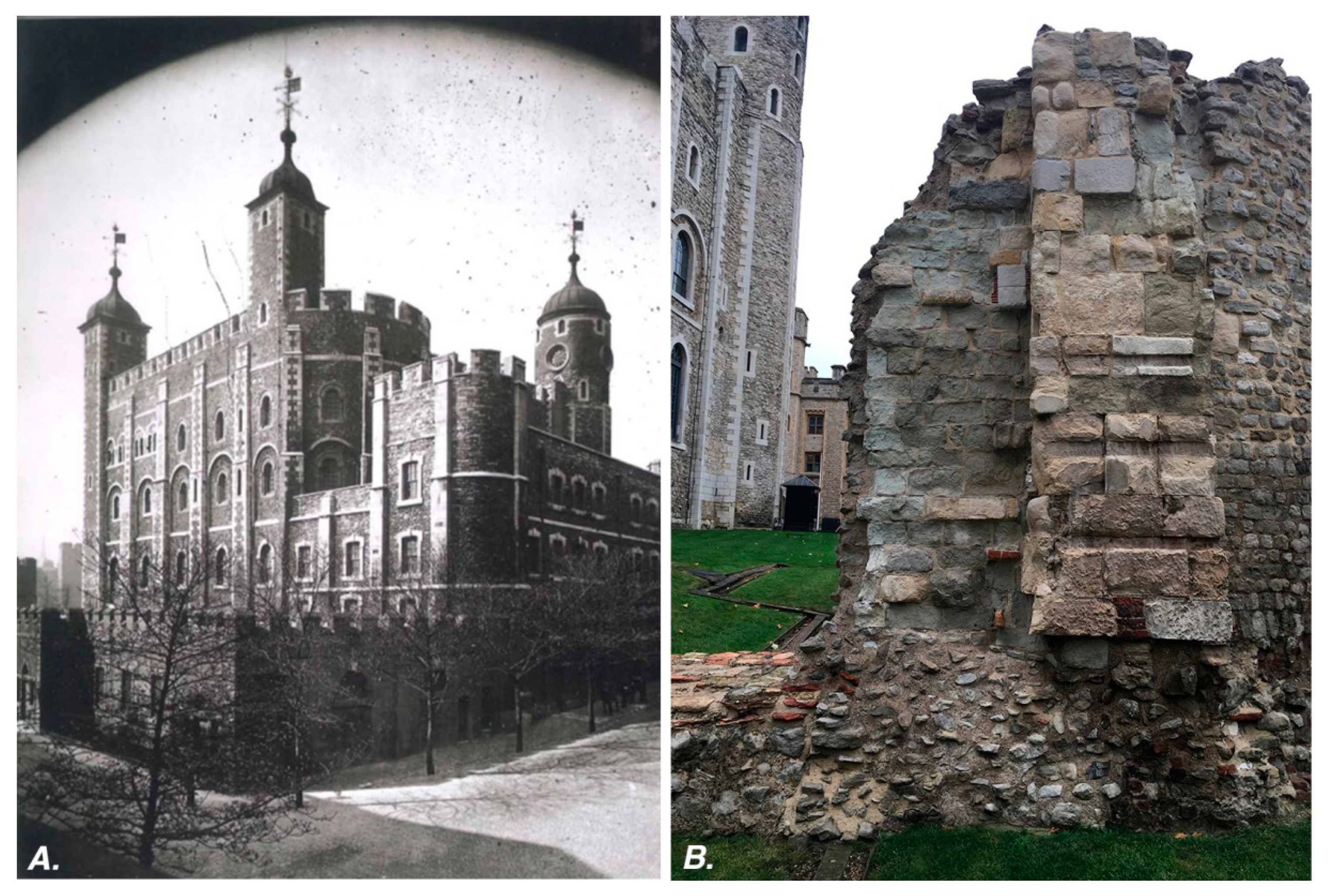 Minerals | Free Full-Text | In Situ, Non-Destructive Testing for Evaluating  the Role of Pointing Mortar in Preventive Conservation Strategies. A  Case-Study on Reigate Stone at the Wardrobe Tower, Tower of London