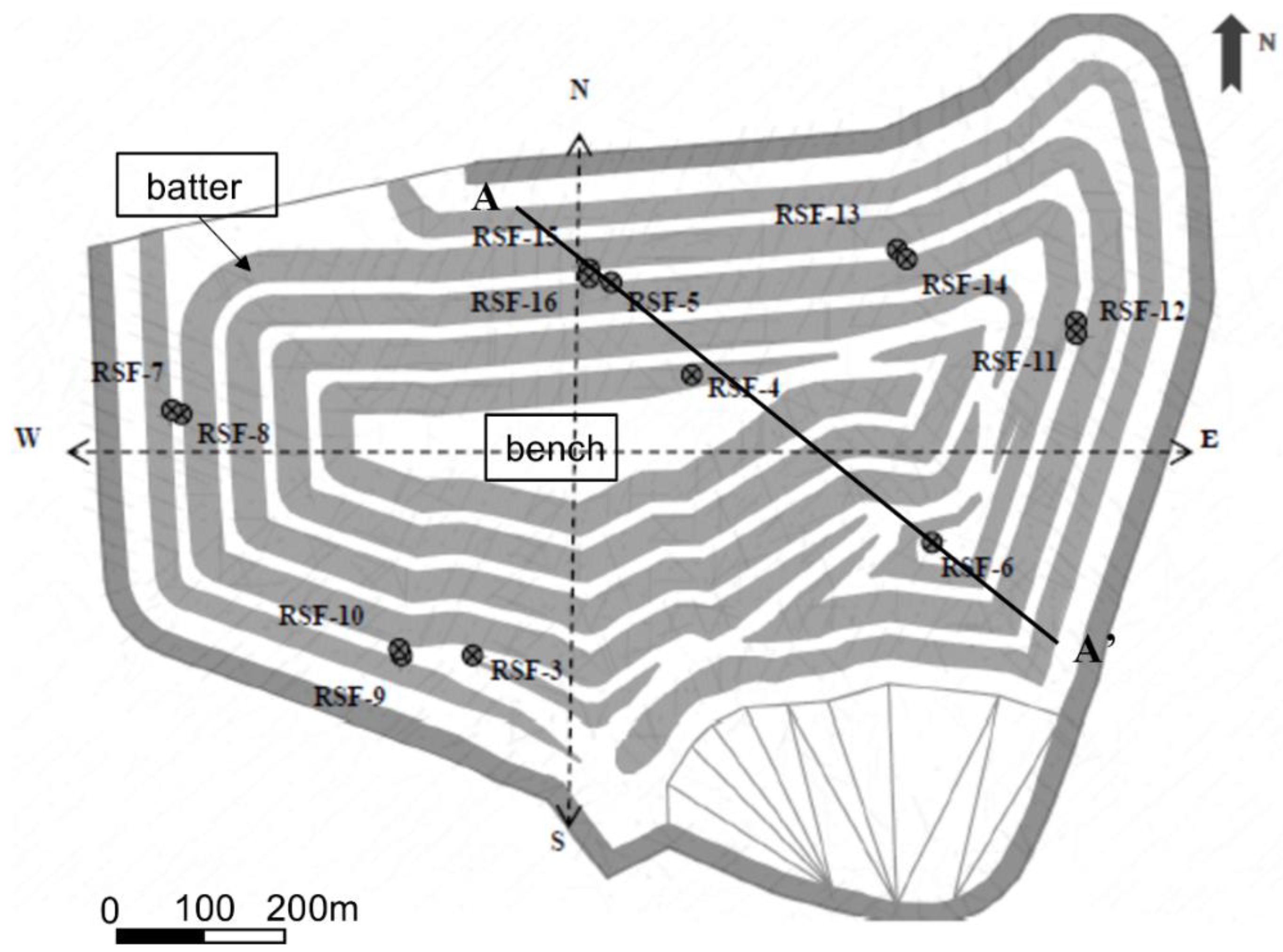 Minerals Free Full Text Thermal Hydrological Chemical Modeling Of A Covered Waste Rock Pile In A Permafrost Region Html