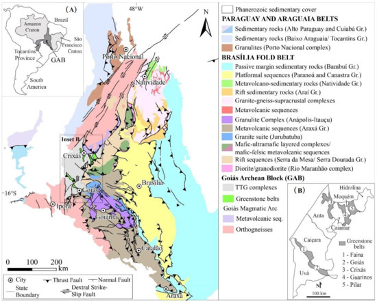 Minerals | Free Full-Text | Linking Gold Systems to the Crust-Mantle  Evolution of Archean Crust in Central Brazil