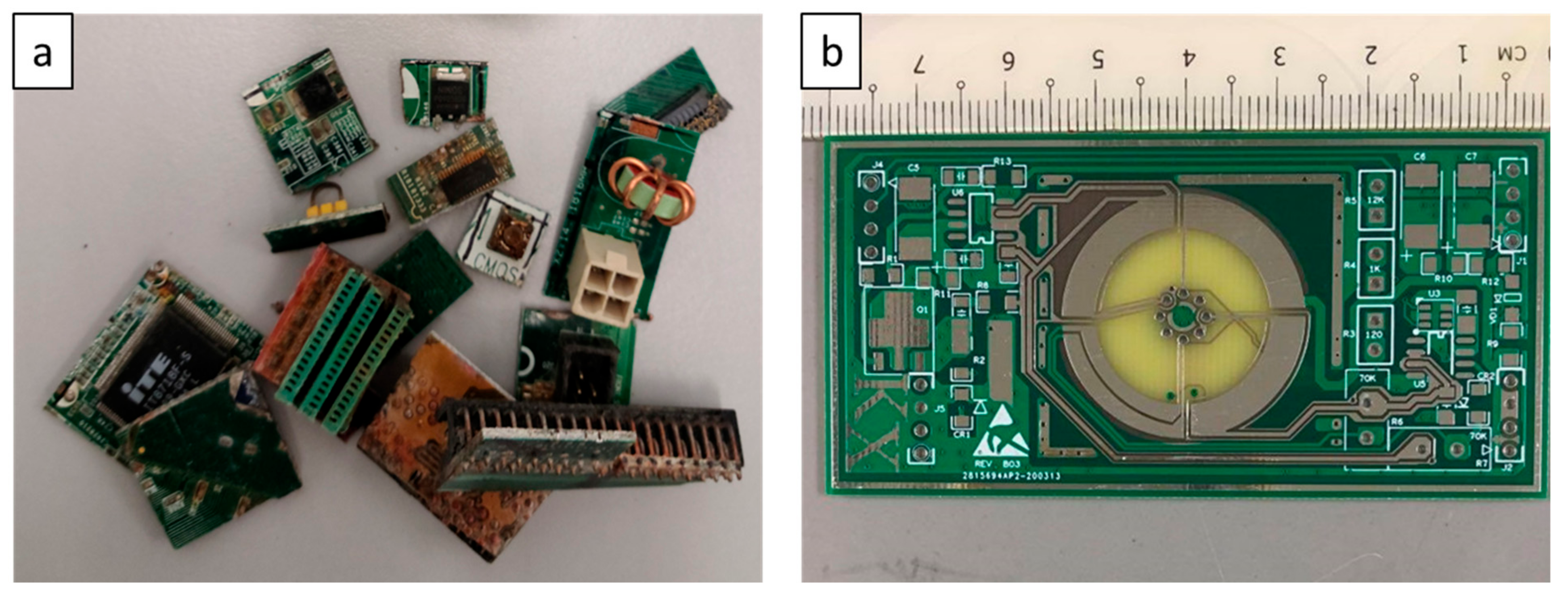 Minerals | Free Full-Text | Assessment of Pre-Treatment Techniques for  Coarse Printed Circuit Boards (PCBs) Recycling