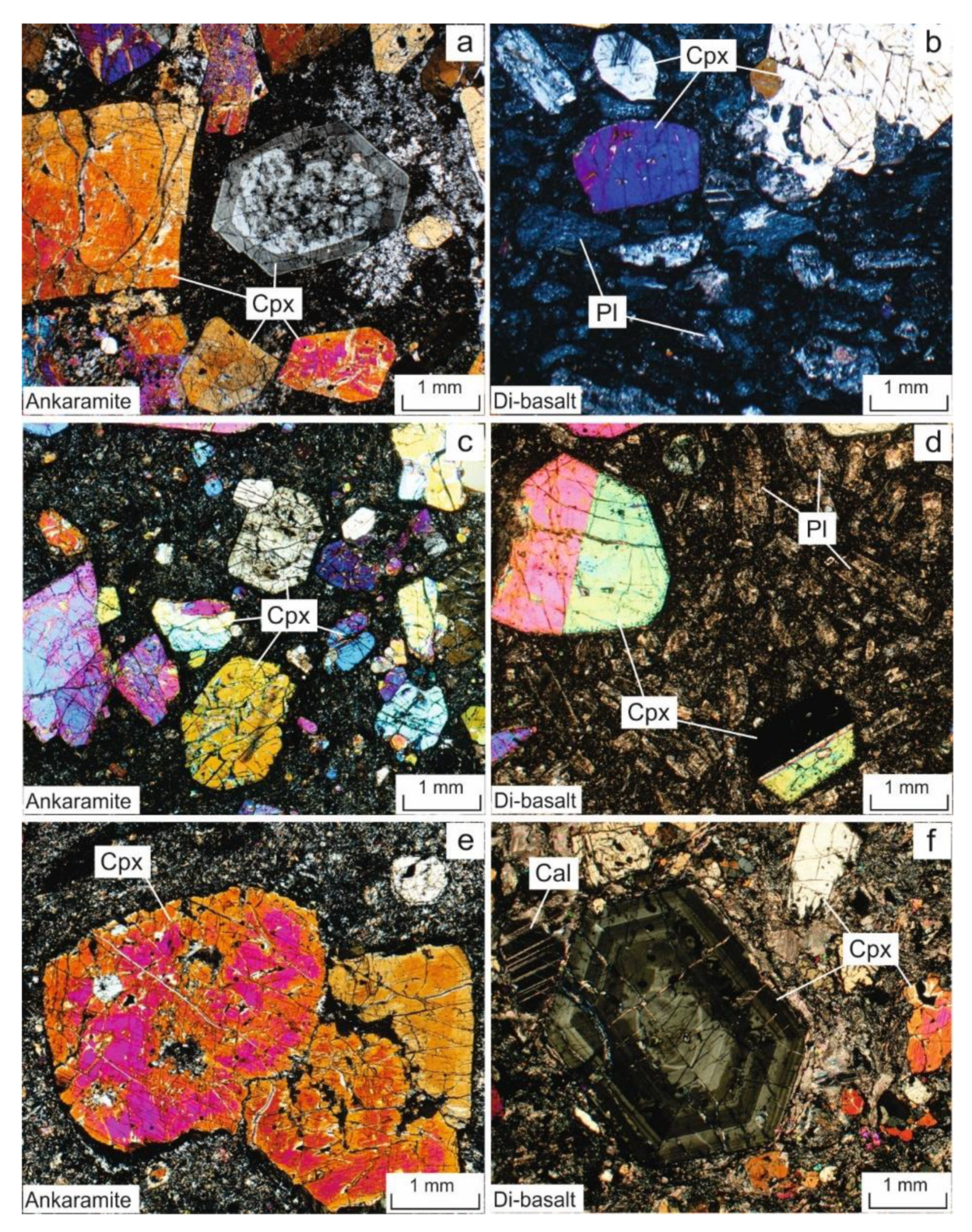 Minerals | Free Full-Text | Mineral Chemistry and Trace Element Composition  of Clinopyroxenes from the Middle Cambrian Ust&rsquo;-Sema Formation  Ankaramites and Diopside Porphyry Basalts and the Related Barangol Complex  Intrusions, Gorny Altai,