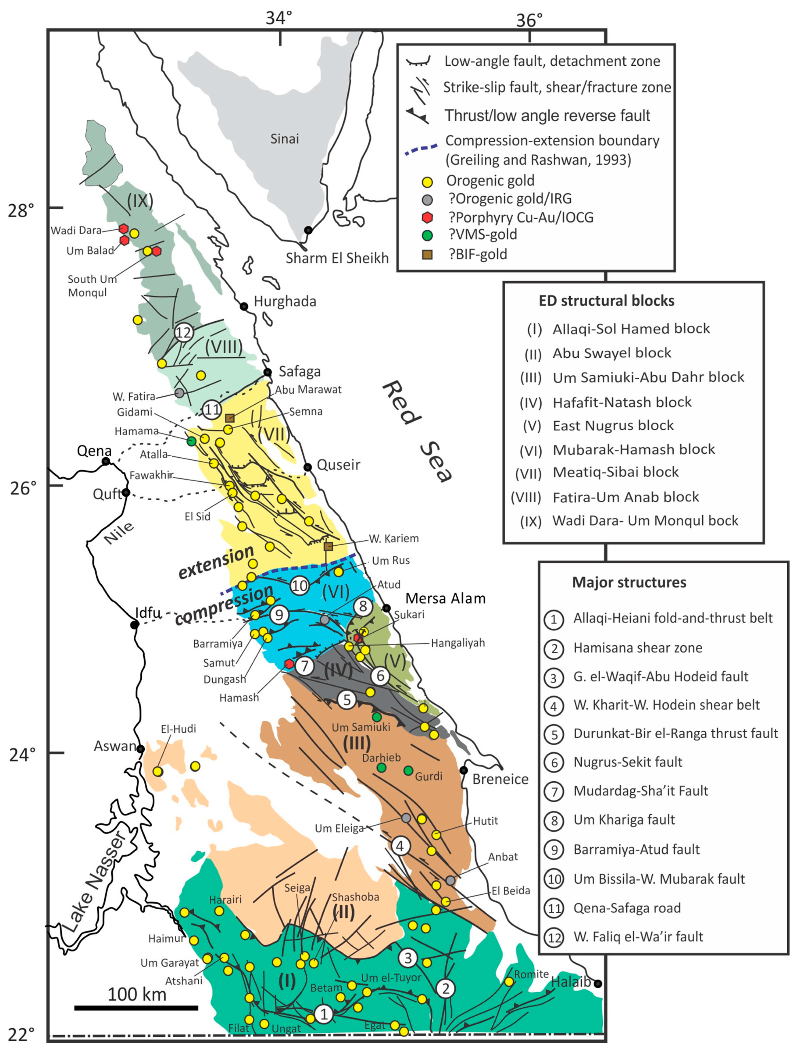 Minerals | Free Full-Text | Post-Subduction Granite Magmatism and  Gold-Sulfide Mineralization in the Abu Zawal (Fatira) Area, Eastern Desert,  Egypt