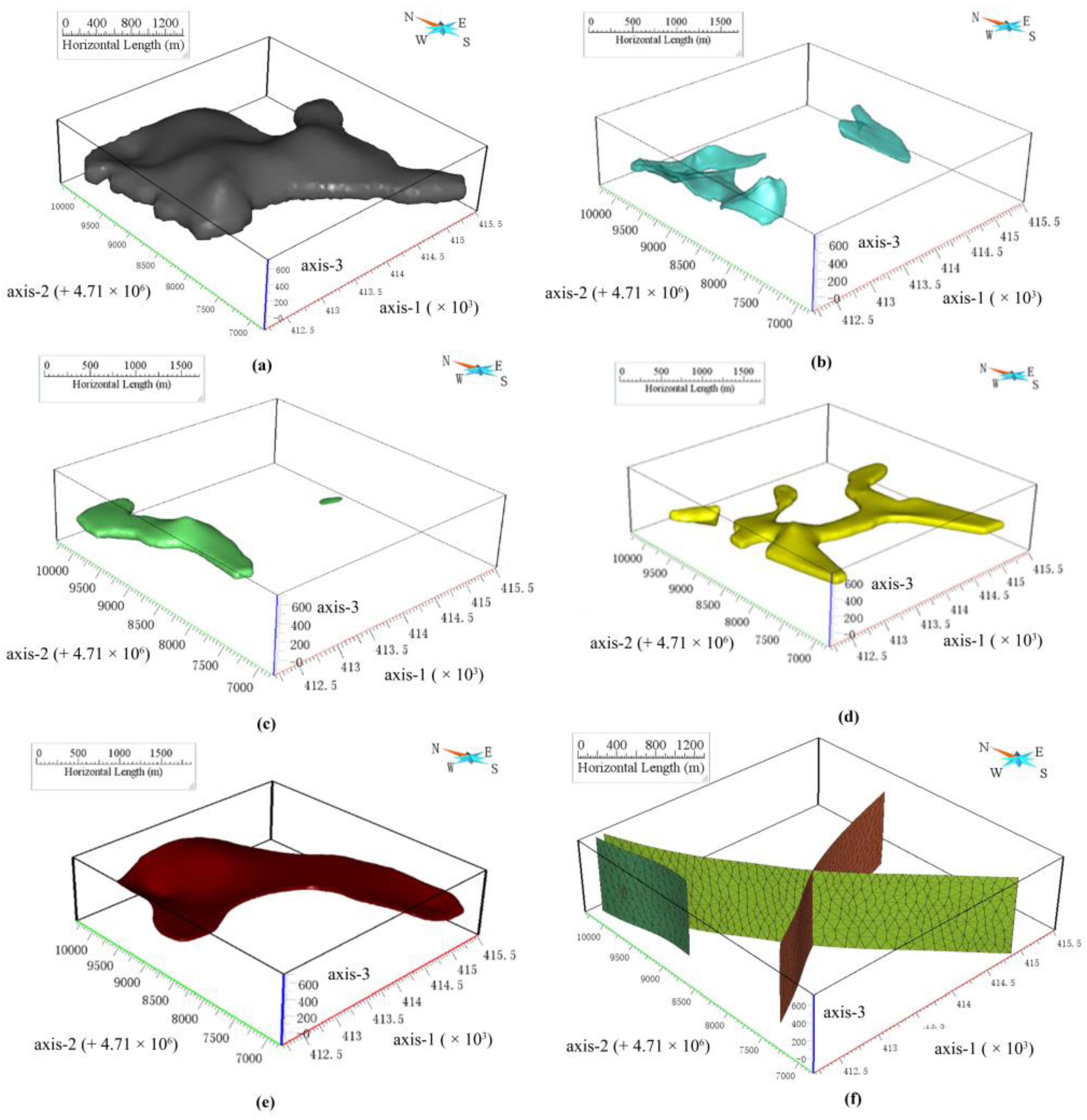 Three-Dimensional Mineral Prospectivity Modeling with Geometric