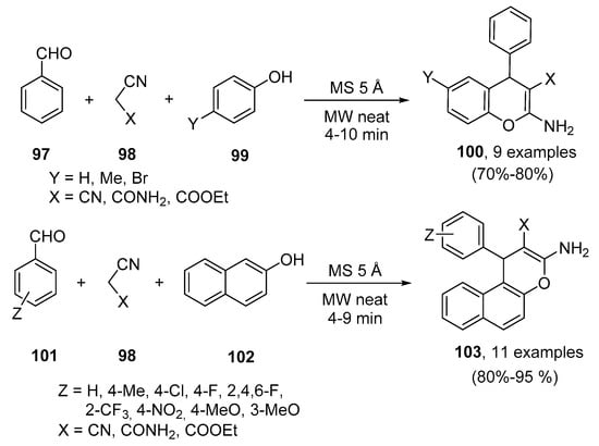 Molecules Free Full Text Microwave Assisted Synthesis Of Bioactive Six Membered Heterocycles And Their Fused Analogues Html