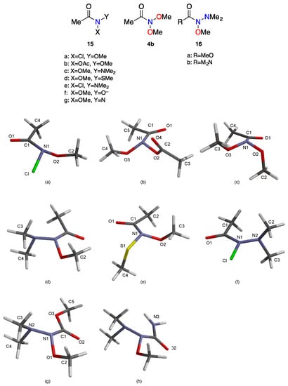 Molecules Free Full Text Heteroatom Substitution At Amide Nitrogen Resonance Reduction And Heron Reactions Of Anomeric Amides Html