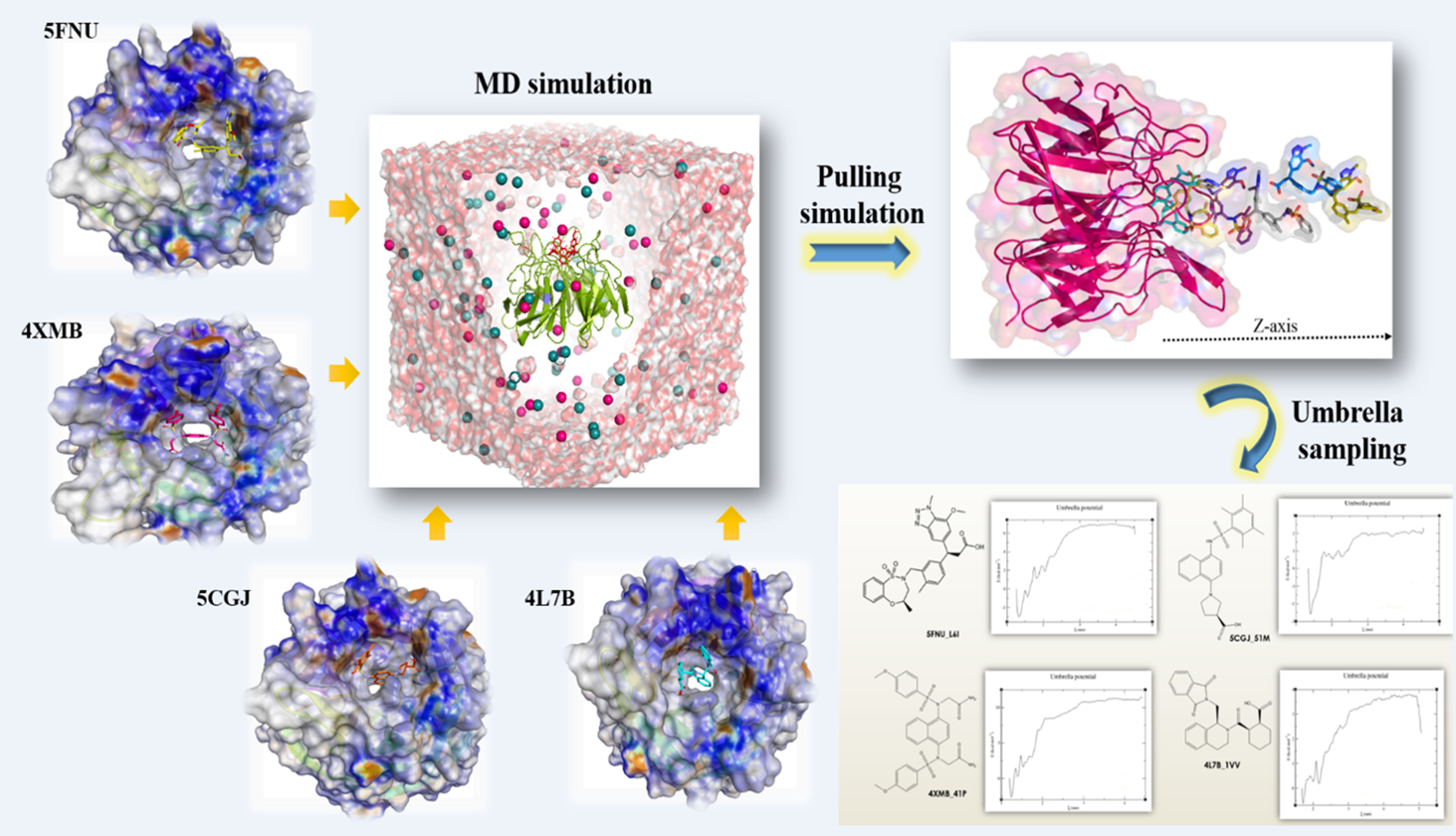 Molecules Free Full Text Investigation Of Molecular Details Of Keap1 Nrf2 Inhibitors Using Molecular Dynamics And Umbrella Sampling Techniques