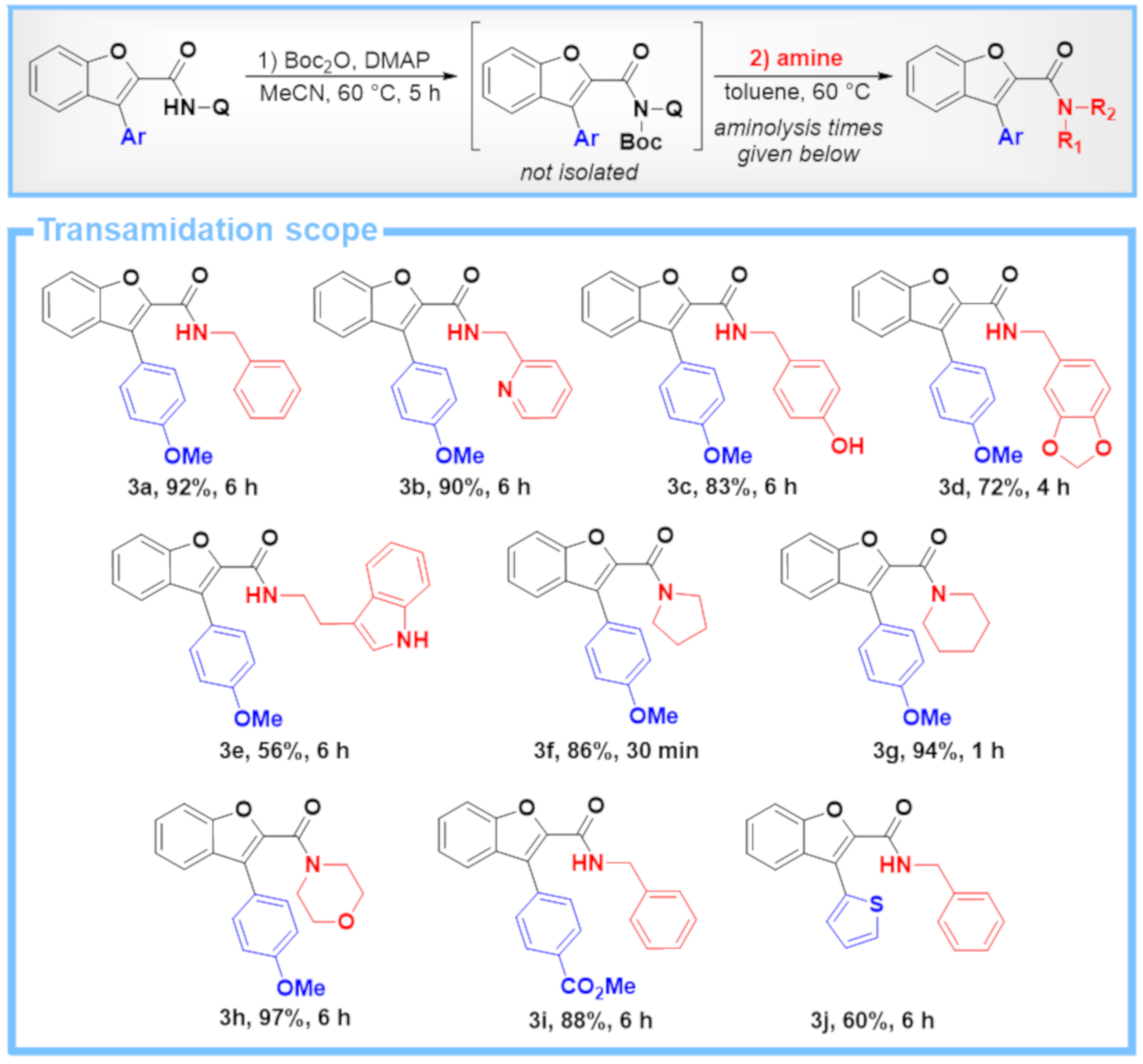 Molecules Free Full Text Synthesis Of Elaborate Benzofuran 2 Carboxamide Derivatives Through A Combination Of 8 Aminoquinoline Directed C H Arylation And Transamidation Chemistry Html