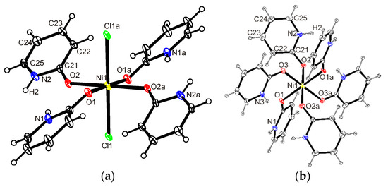 Molecules Free Full Text Structural Diversity Of Nickel And Manganese Chloride Complexes With Pyridin 2 One Html