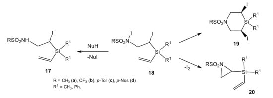 Molecules Free Full Text Trifluoromethanesulfonamide Vs Non Fluorinated Sulfonamides In Oxidative Sulfamidation Of The C C Bond An In Silico Study Html