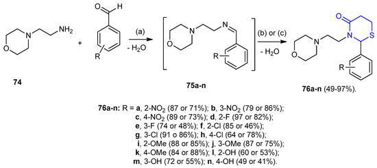 Molecules Free Full Text Chemistry Of Substituted Thiazinanes And Their Derivatives Html