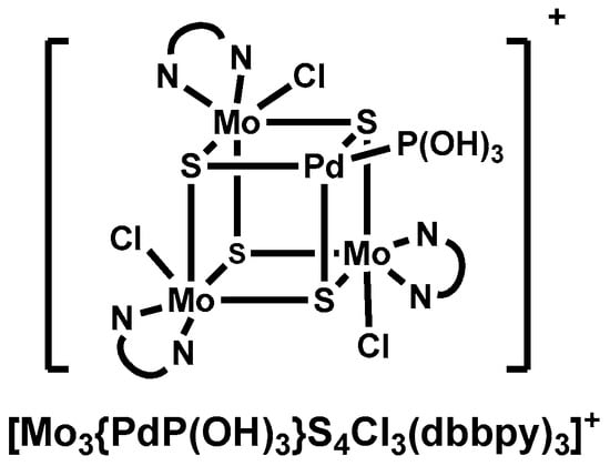 Molecules | Free Full-Text | Hydrolysis of Element (White) Phosphorus under  the Action of Heterometallic Cubane-Type Cluster {Mo3PdS4} | HTML