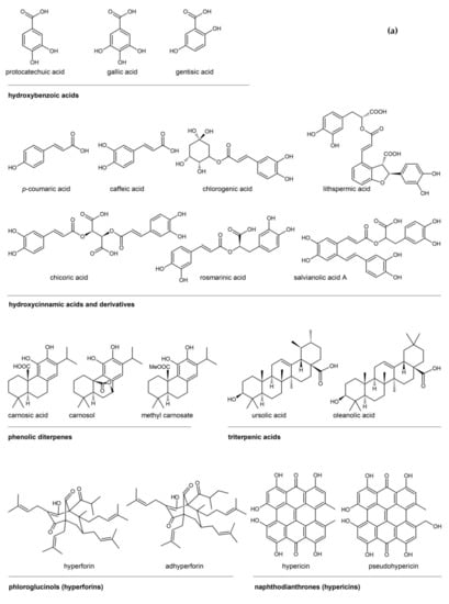 Molecules | Free Full-Text | Six Common Herbs with Distinctive Bioactive,  Antioxidant Components. A Review of Their Separation Techniques | HTML