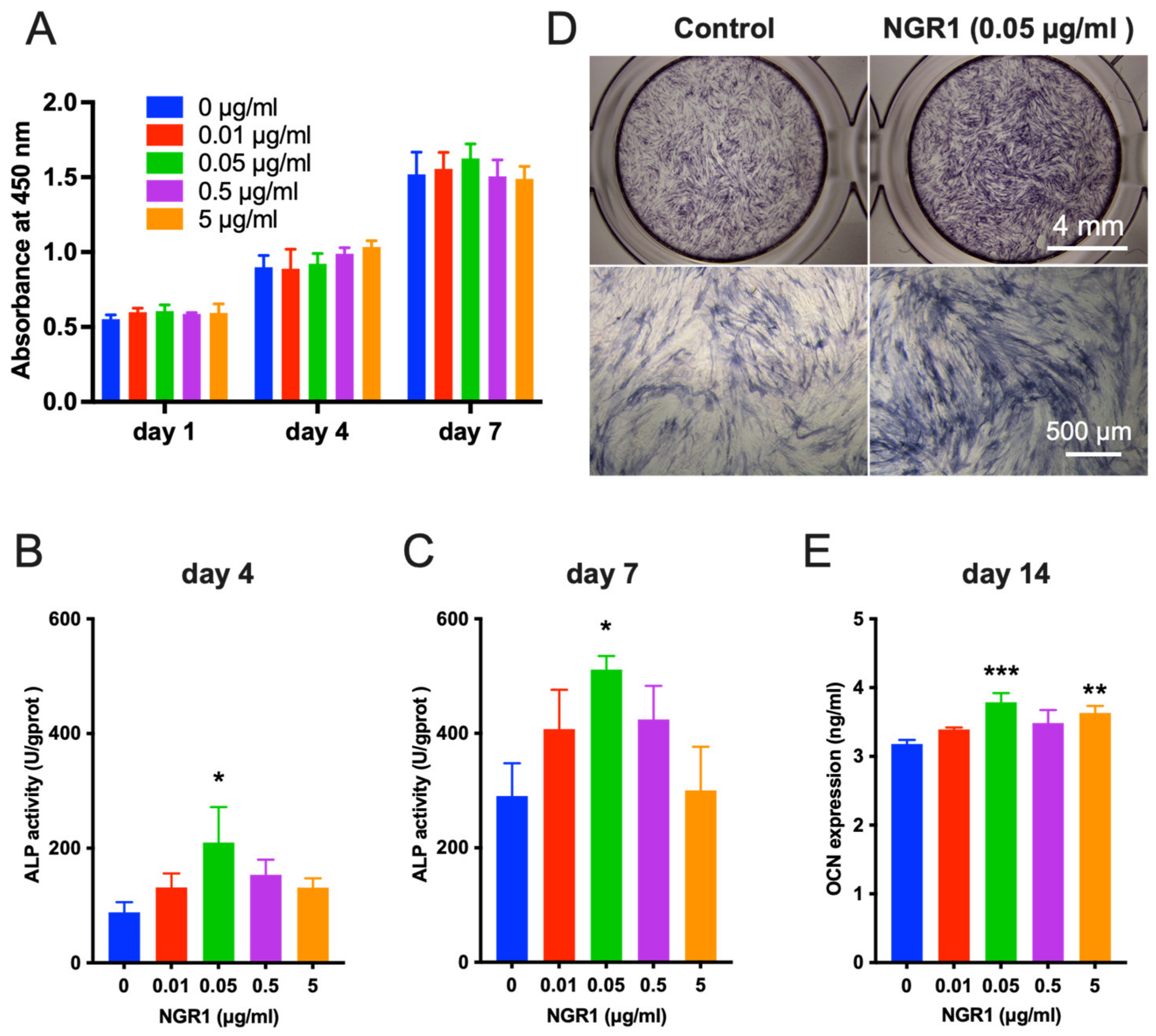 Molecules Full-Text | Notoginsenoside R1 Promotes Migration, Adhesin, Spreading, and Osteogenic Human Adipose Tissue-Derived Mesenchymal Stromal Cells
