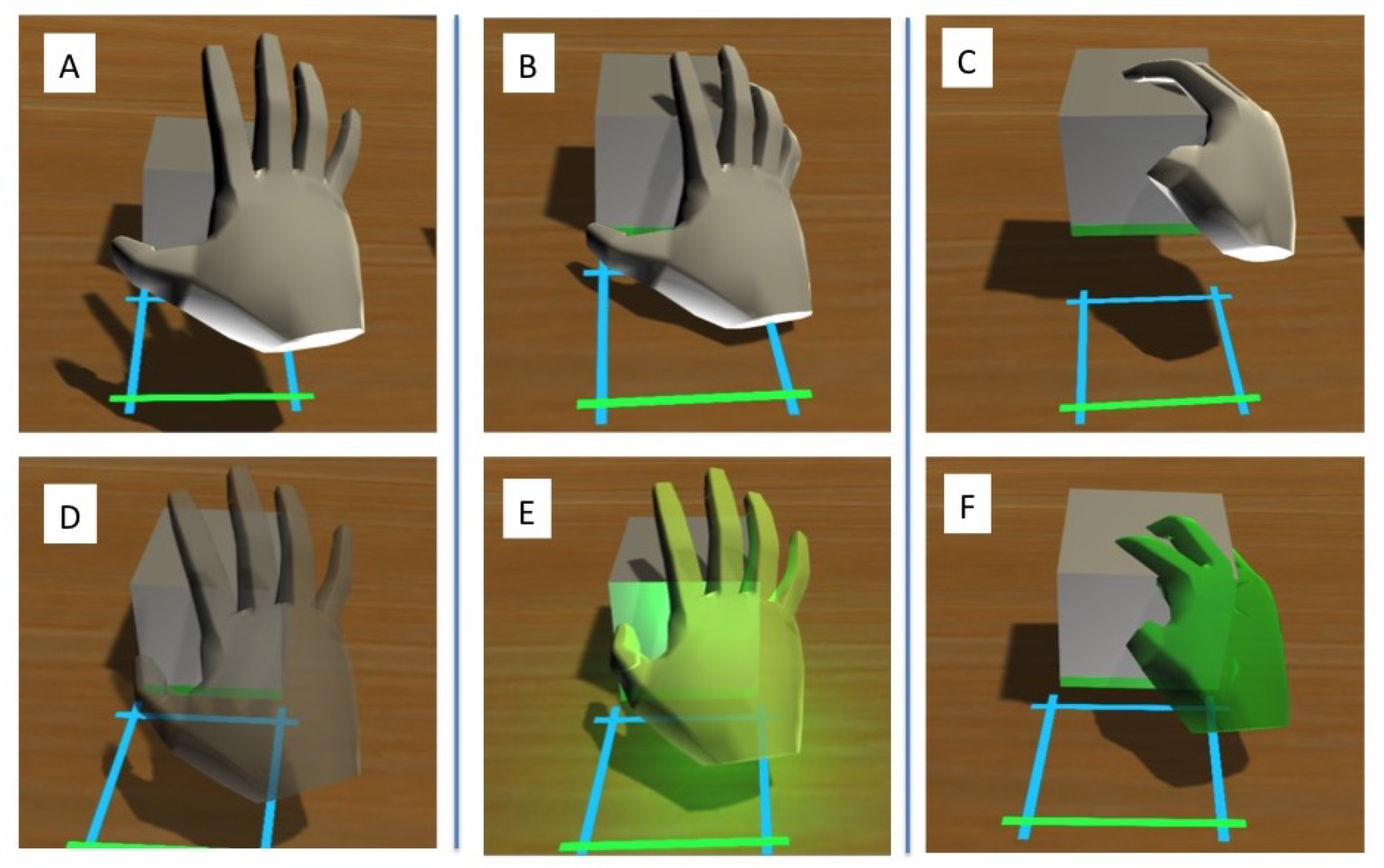 MTI | Free Full-Text | Controller-Free Hand Tracking for Grab-and-Place  Tasks in Immersive Virtual Reality: Design Elements and Their Empirical  Study