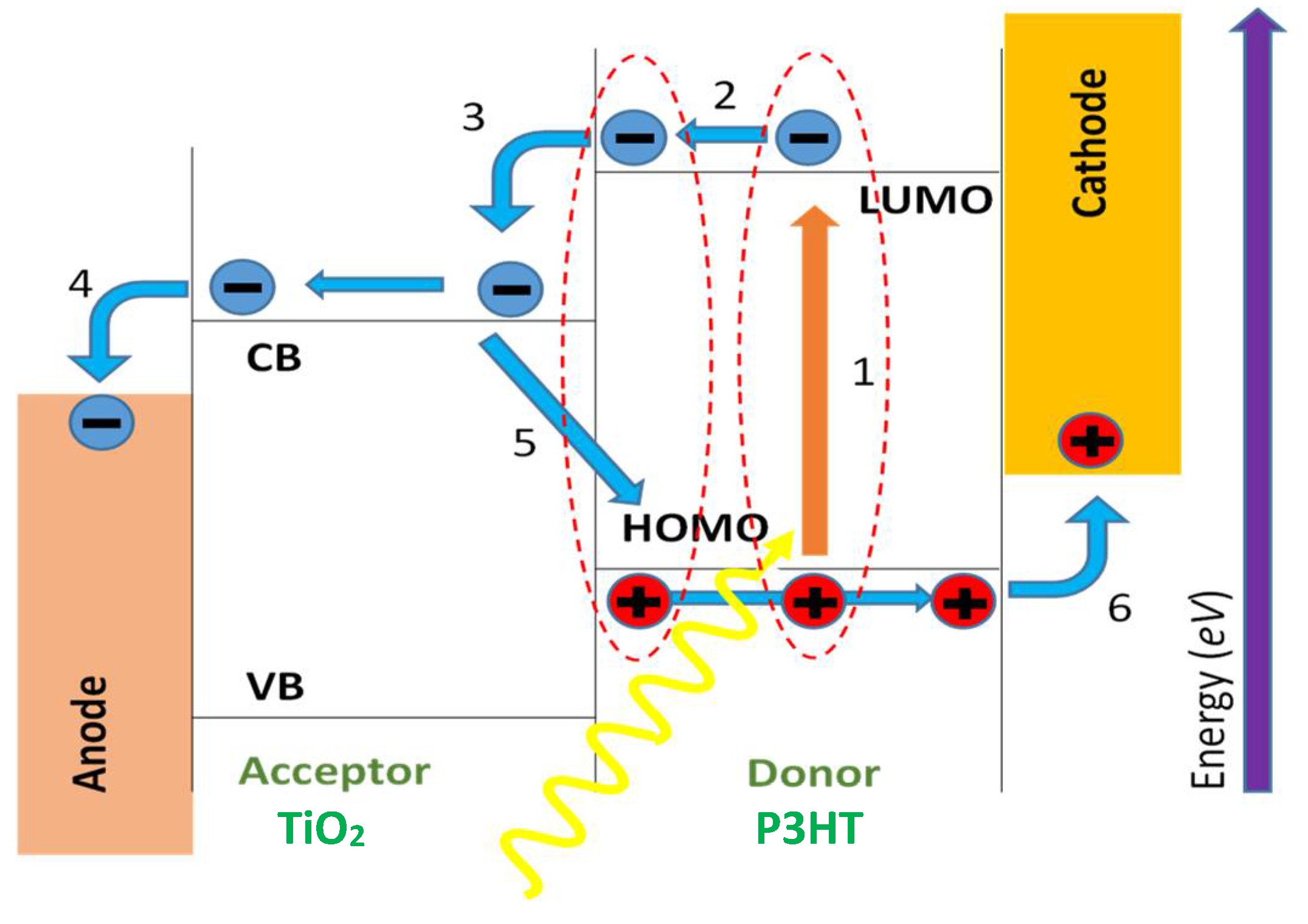 A theoretical structure of acrylic resin/titania organic-inorganic hybrids.