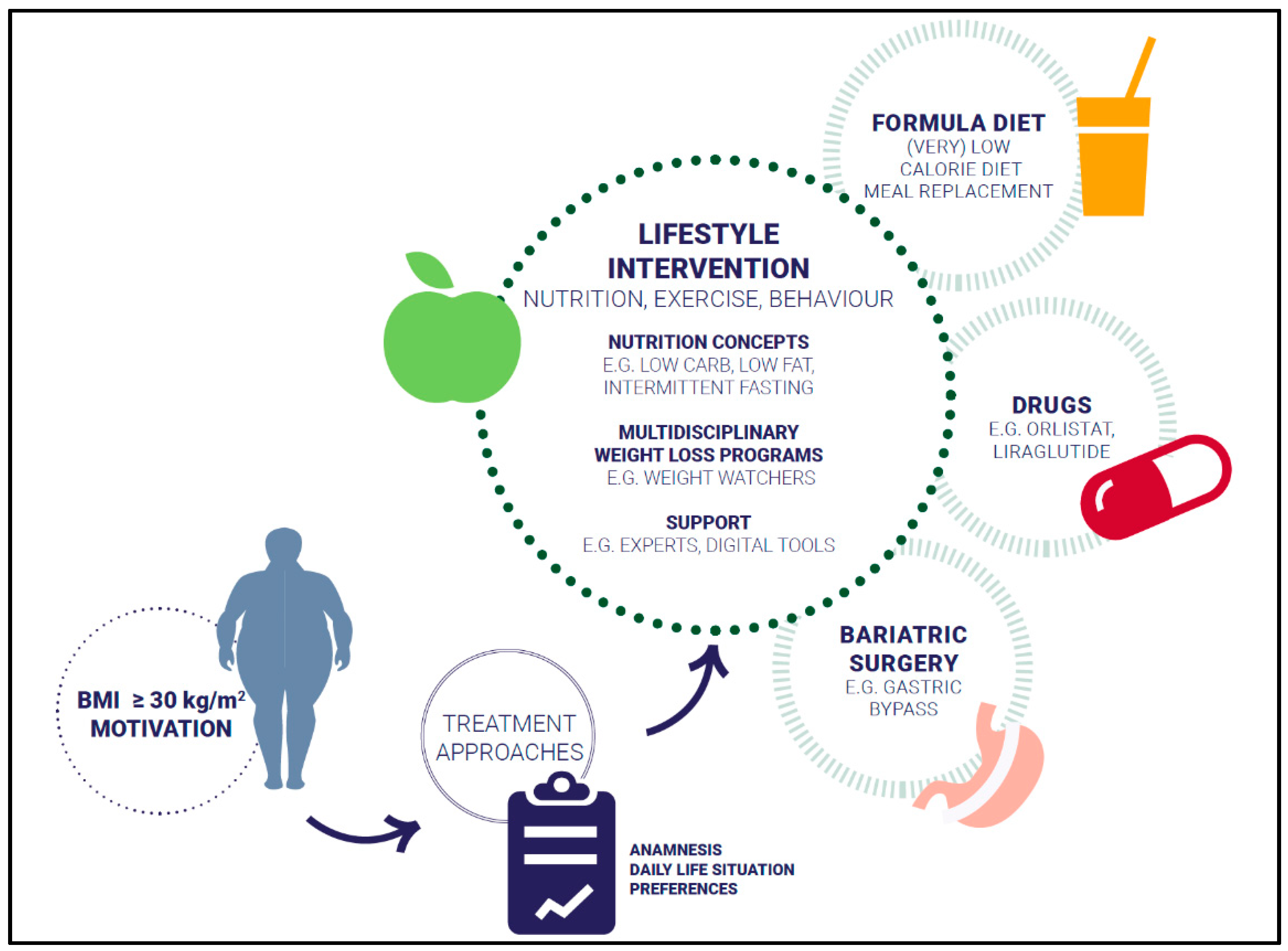 Obesity prevention programs for adults