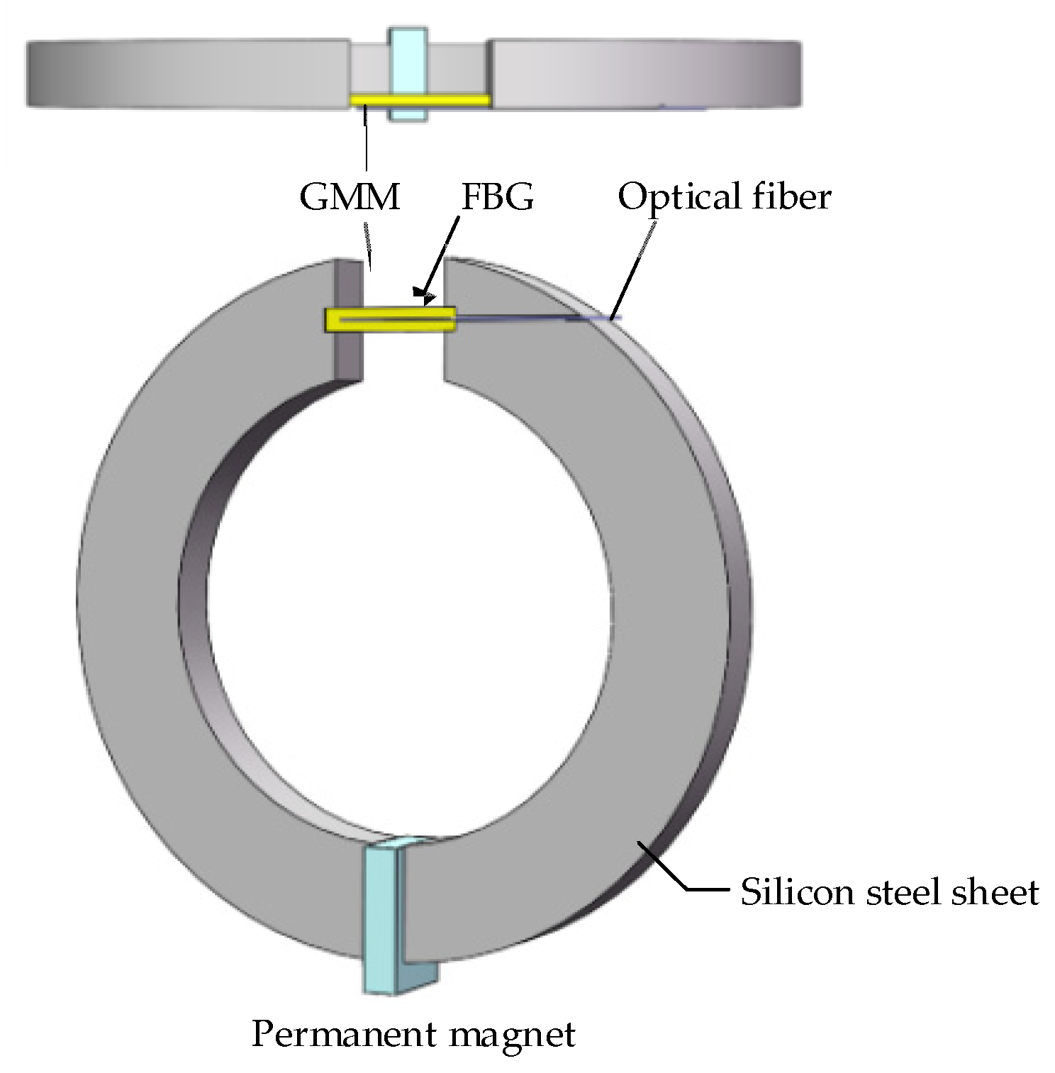 Optical cable 3mm, 30 meters, clear light conductor