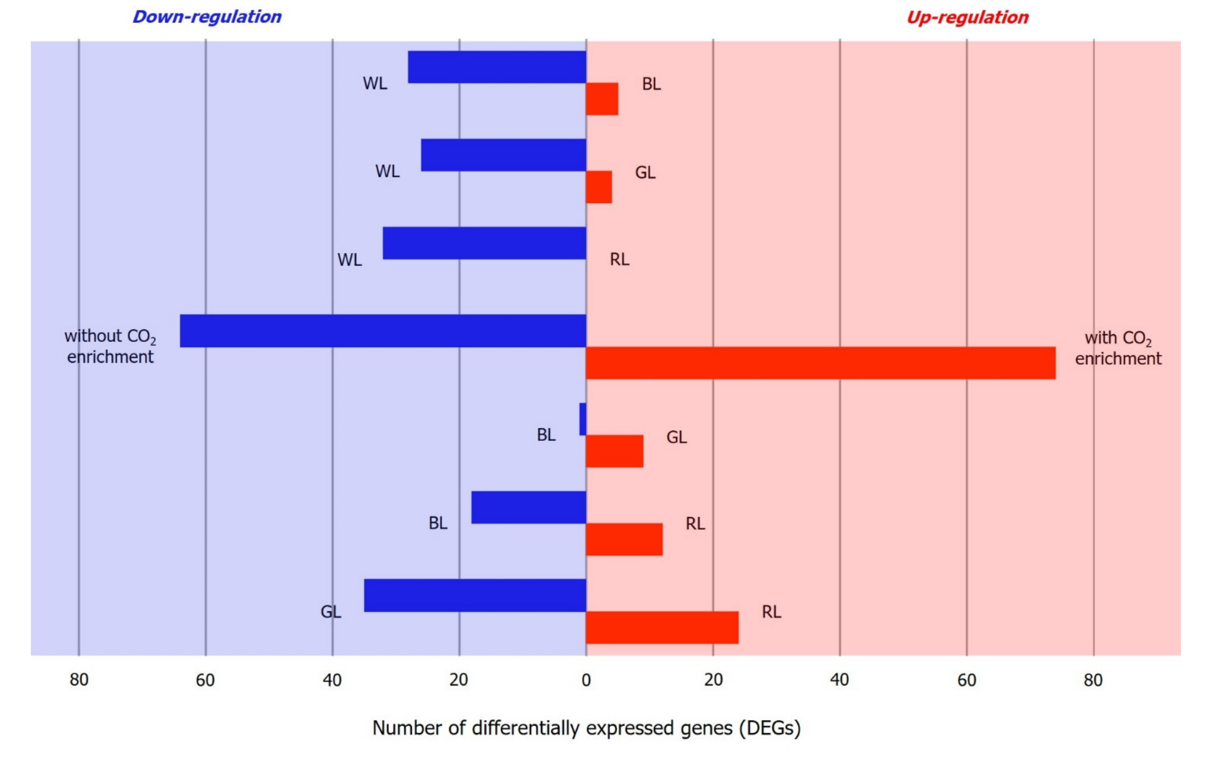 Plants Free Full Text Comparative Transcriptome Profiling Of Kappaphycus Alvarezii Rhodophyta Solieriaceae In Response To Light Of Different Wavelengths And Carbon Dioxide Enrichment Html