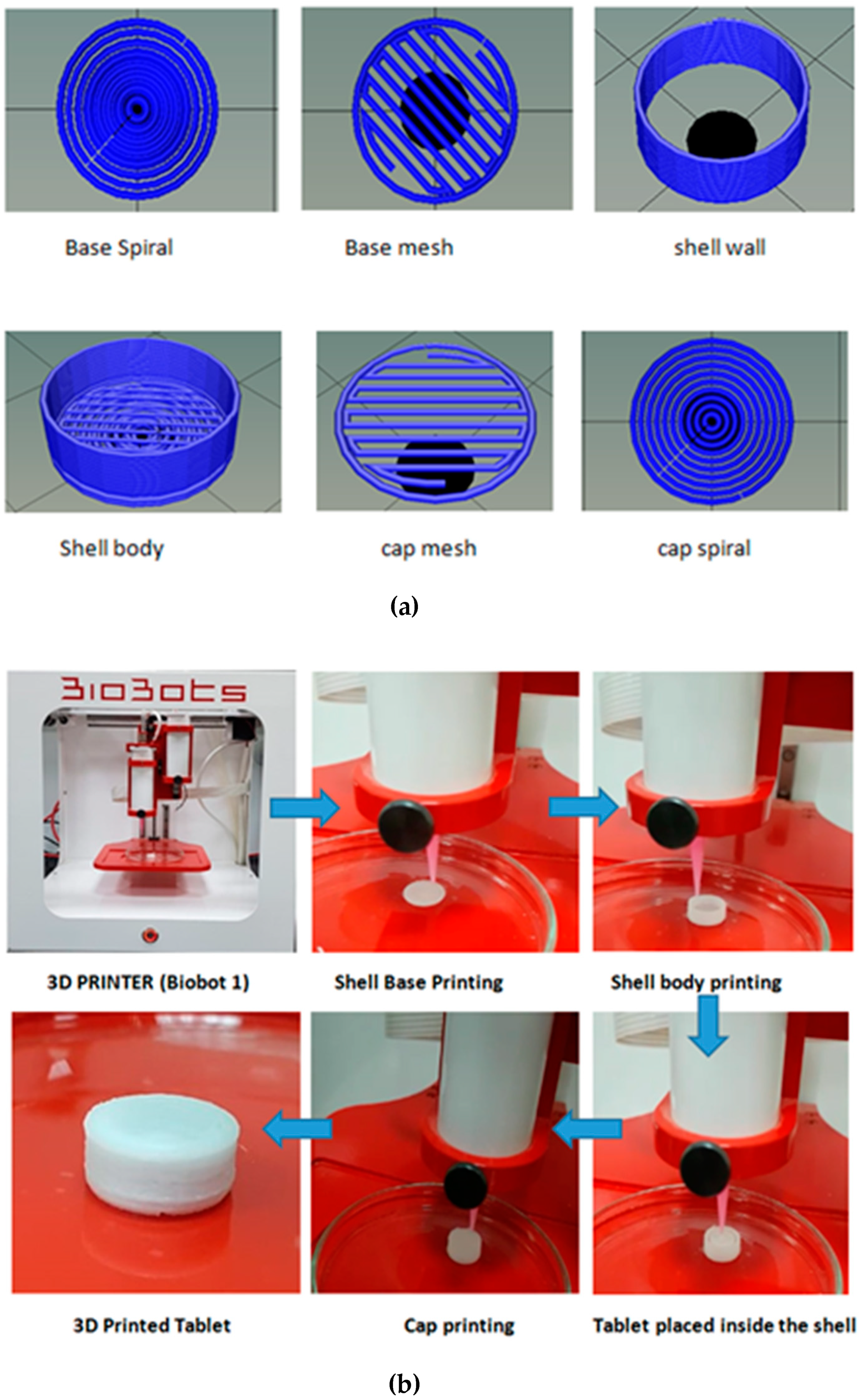 Polymers Free Full-Text | Development of a 3D Printed Coating Shell to Control the Drug Release of Encapsulated Immediate-Release Tablets
