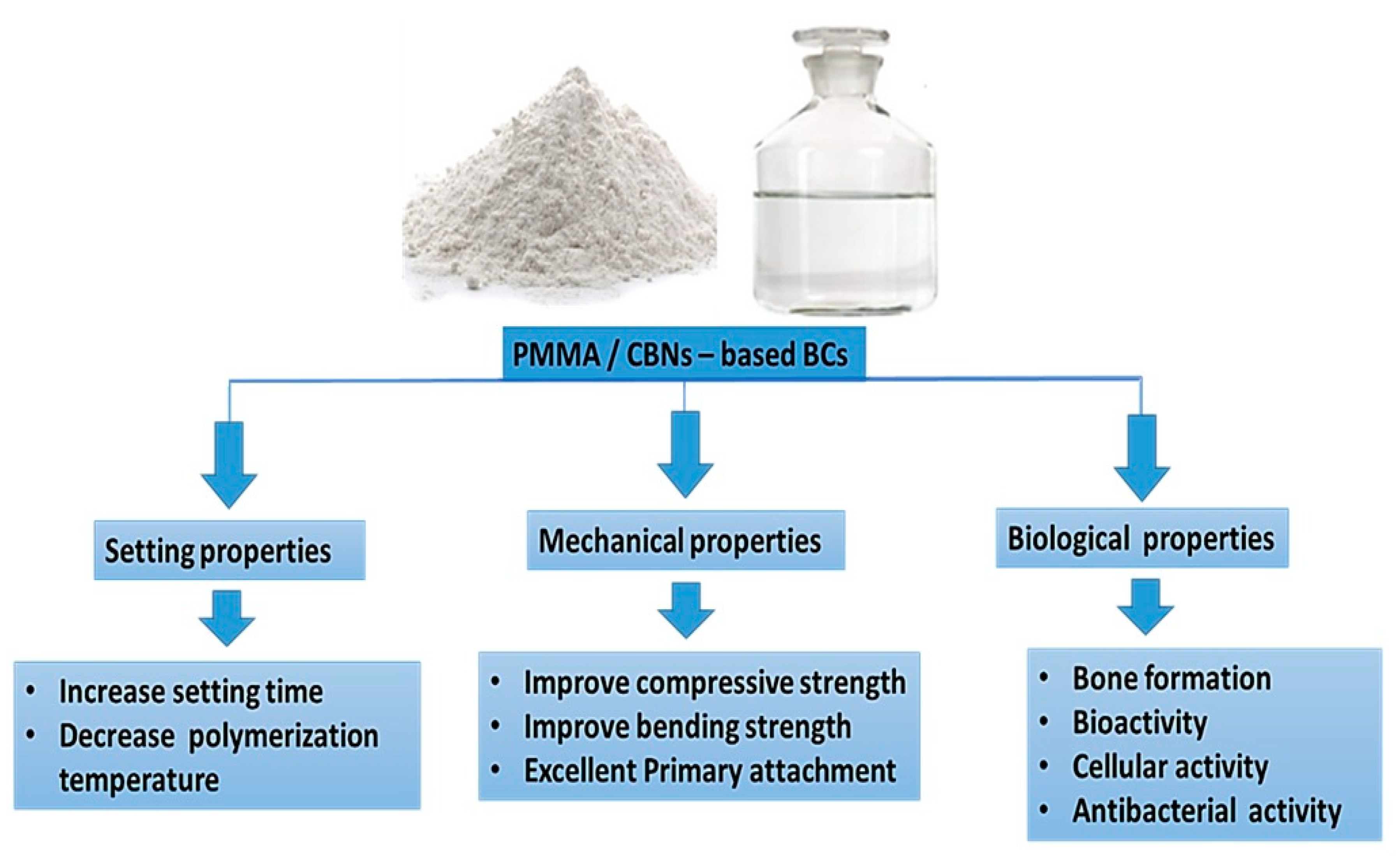 Polymers | Free Full-Text | Polymethyl Methacrylate-Based Bone Cements  Containing Carbon Nanotubes and Graphene Oxide: An Overview of Physical,  Mechanical, and Biological Properties