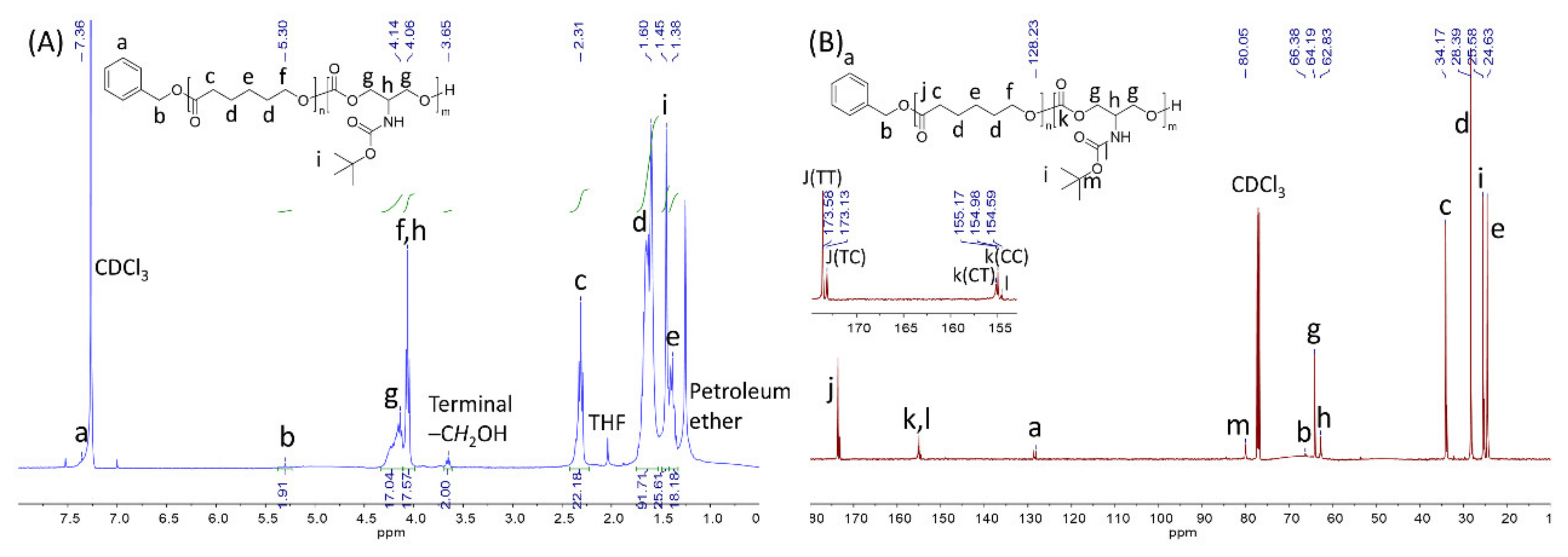 Polymers Free Full Text Synthesis Characterization And Antimicrobial Evaluation Of Random Poly Ester Carbonate S Bearing Pendant Primary Amine In The Main Chain Html