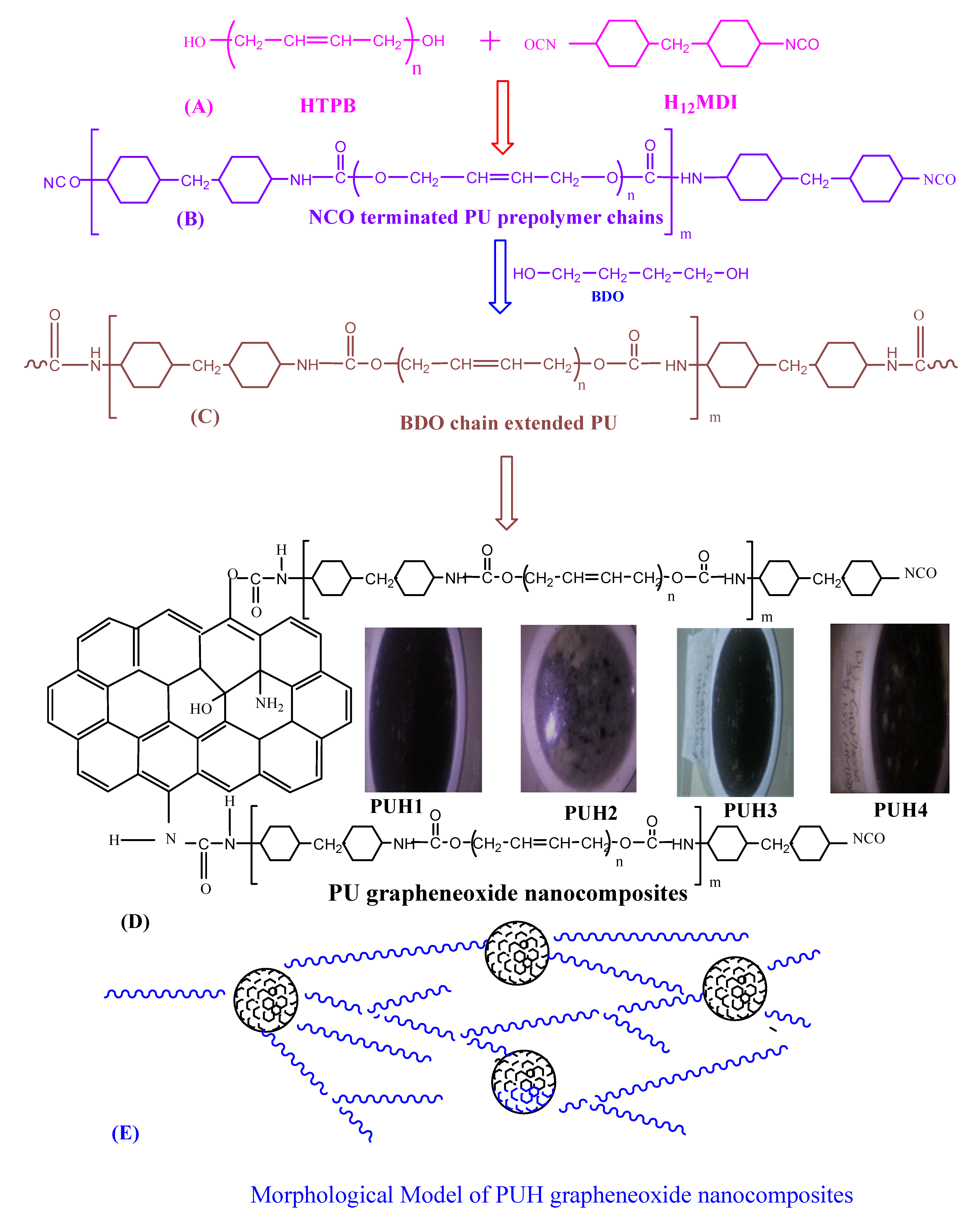 Polymers Free Full Text Influence Of Graphene Oxide Contents On Mechanical Behavior Of Polyurethane Composites Fabricated With Different Diisocyanates Html