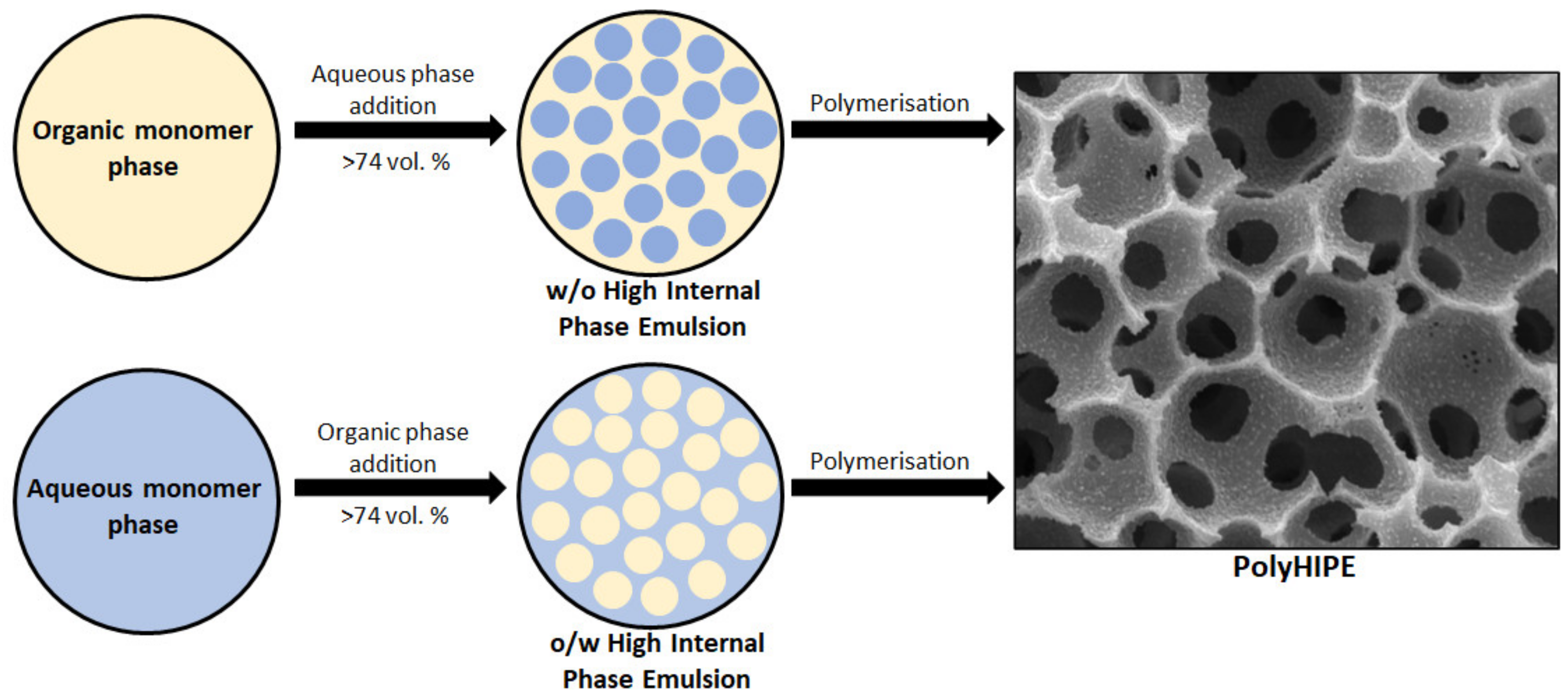 Emulsion Templating: Porous Polymers and Beyond