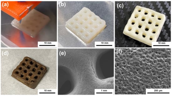 3D printing of porous polyimide for high-performance oil