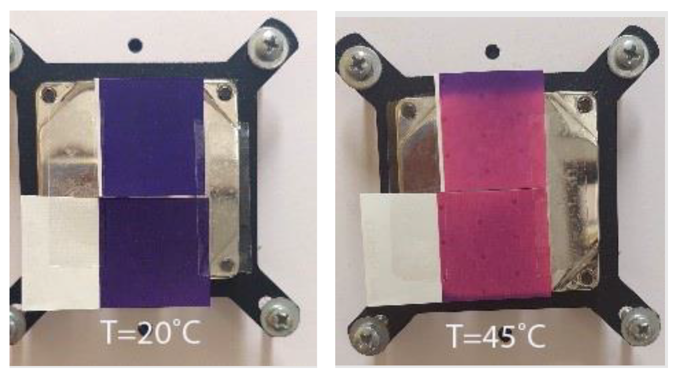 Color Changing Thermochromic Pigment by Insilico, Polymer