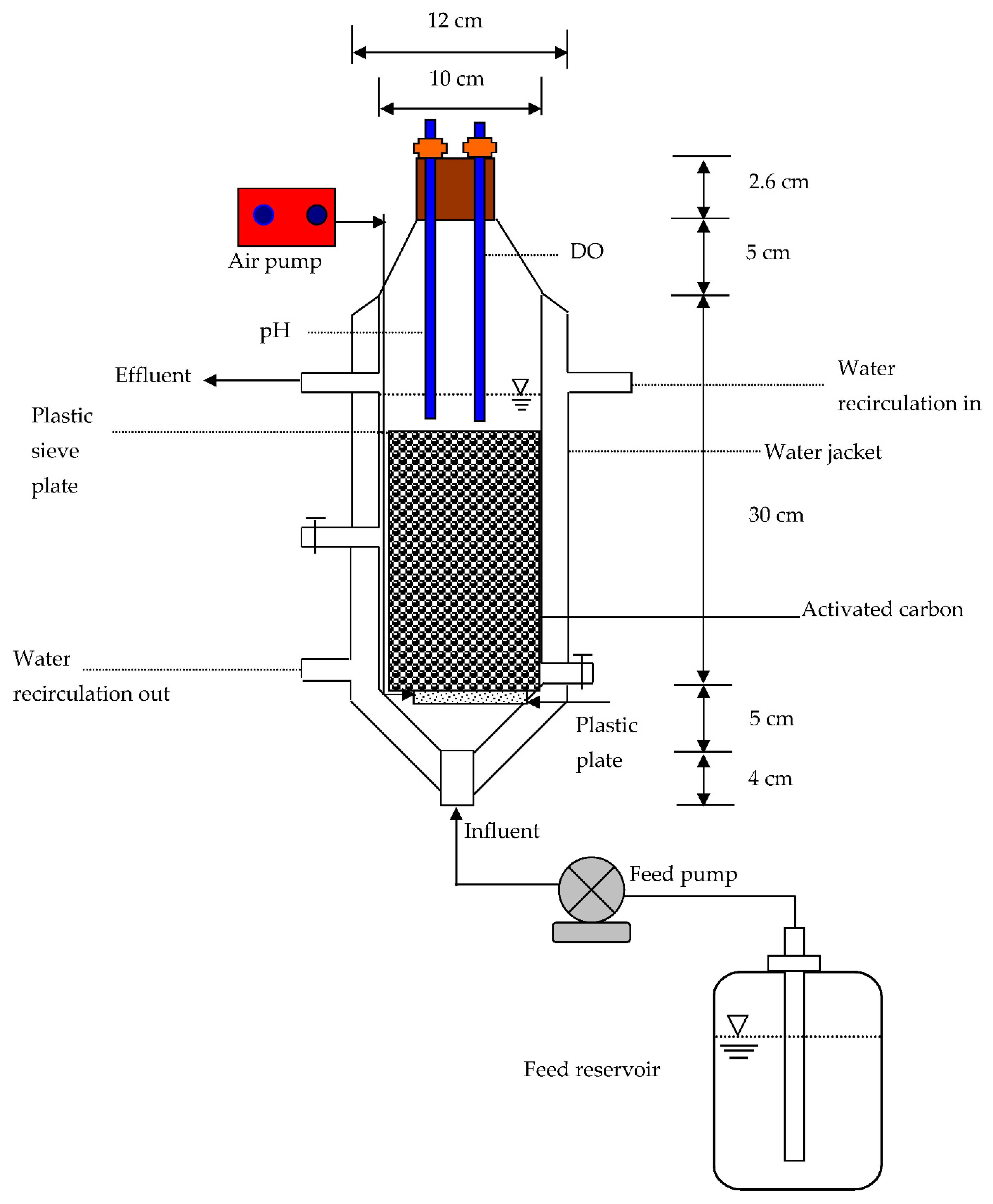 Processes | Free Full-Text | Kinetics and Performance of Biological  Activated Carbon Reactor for Advanced Treatment of Textile Dye Wastewater