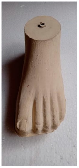 Silicone Cosmetic Foot For Partial Foot Amputation - Code: EME
