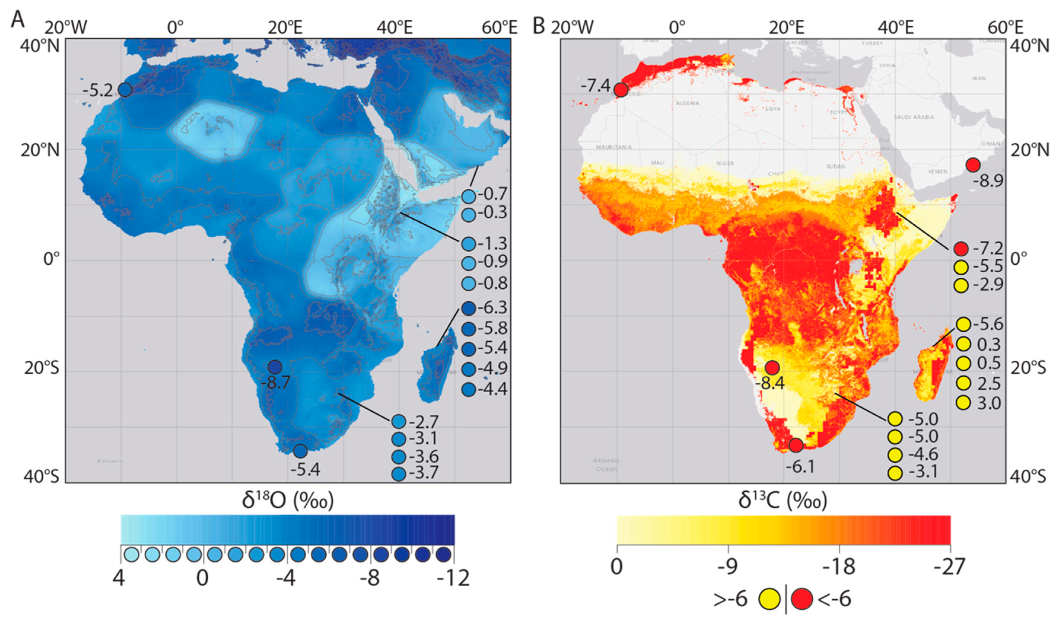 Quaternary Free Full Text A Window Into Africa S Past Hydroclimates The Sisal V1 Database Contribution Html