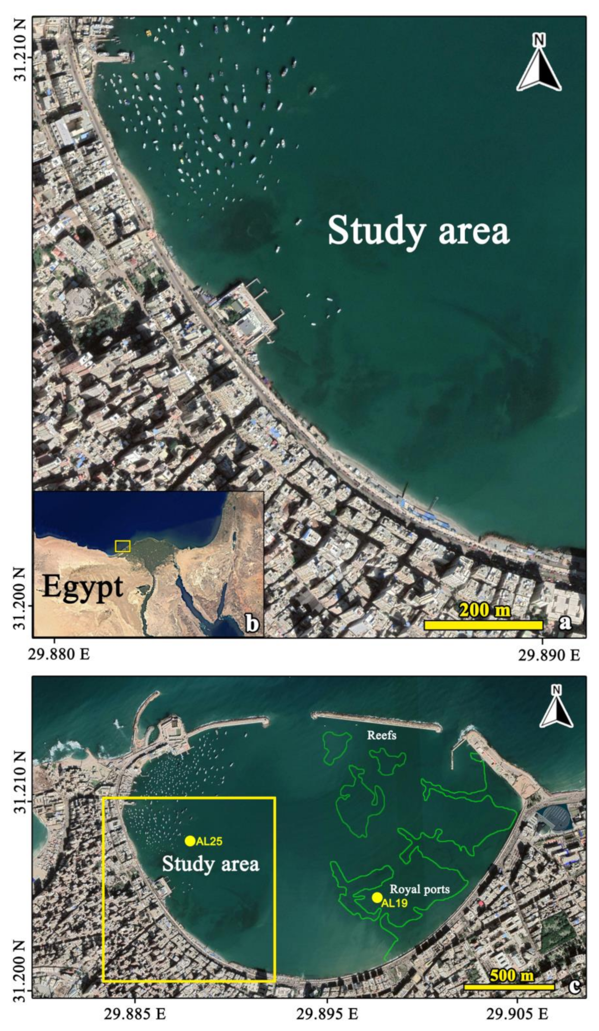 Quaternary | Free Full-Text | Submergence of the Western Greco-Roman  Archaeological Site at the Eastern Harbor of Alexandria: Emerged from High  Resolution Geophysical Mapping