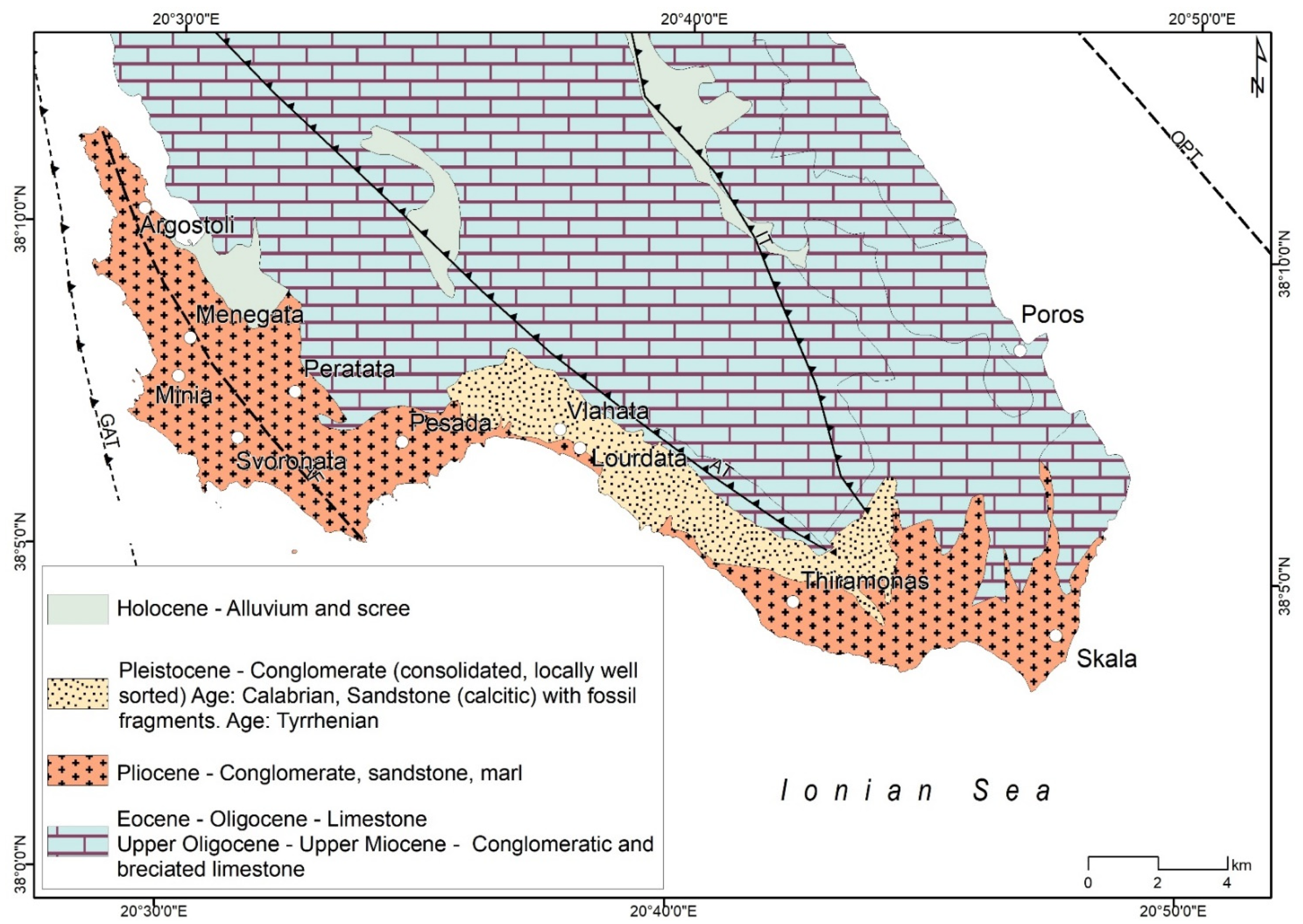 Quaternary | Free Full-Text | Late Pleistocene Geomorphic Evolution of  Cephalonia Island, Western Greece, Inferred from Uplifted Marine Terraces