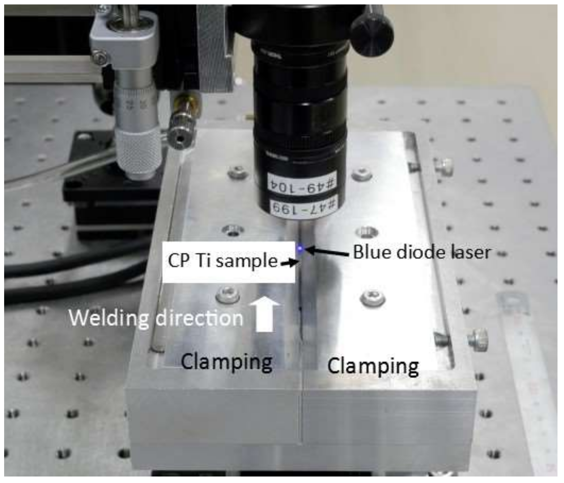 QuBS | Free Full-Text | Blue Diode Laser Welding of Commercially Pure  Titanium Foils