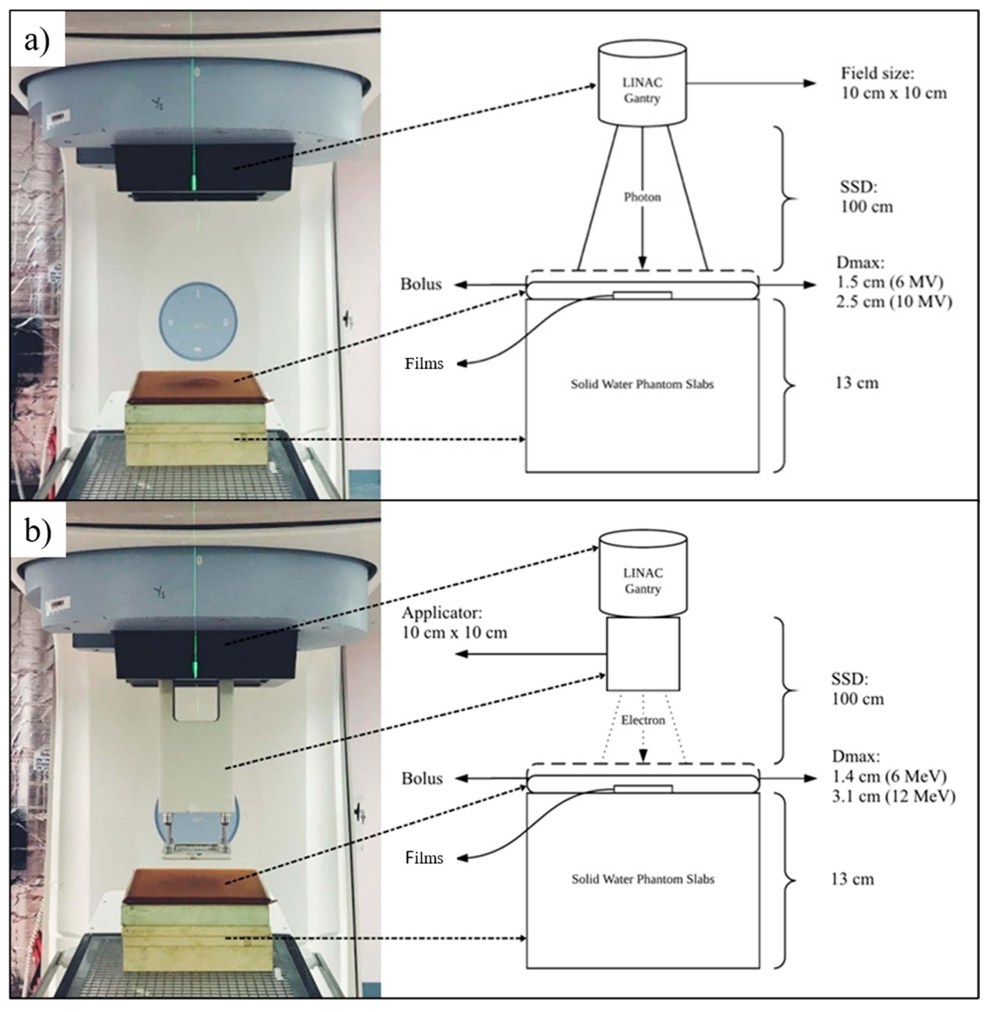Radiation | Free Full-Text | Gafchromic&trade; EBT3 Film Measurements of  Dose Enhancement Effects by Metallic Nanoparticles for 192Ir Brachytherapy,  Proton, Photon and Electron Radiotherapy