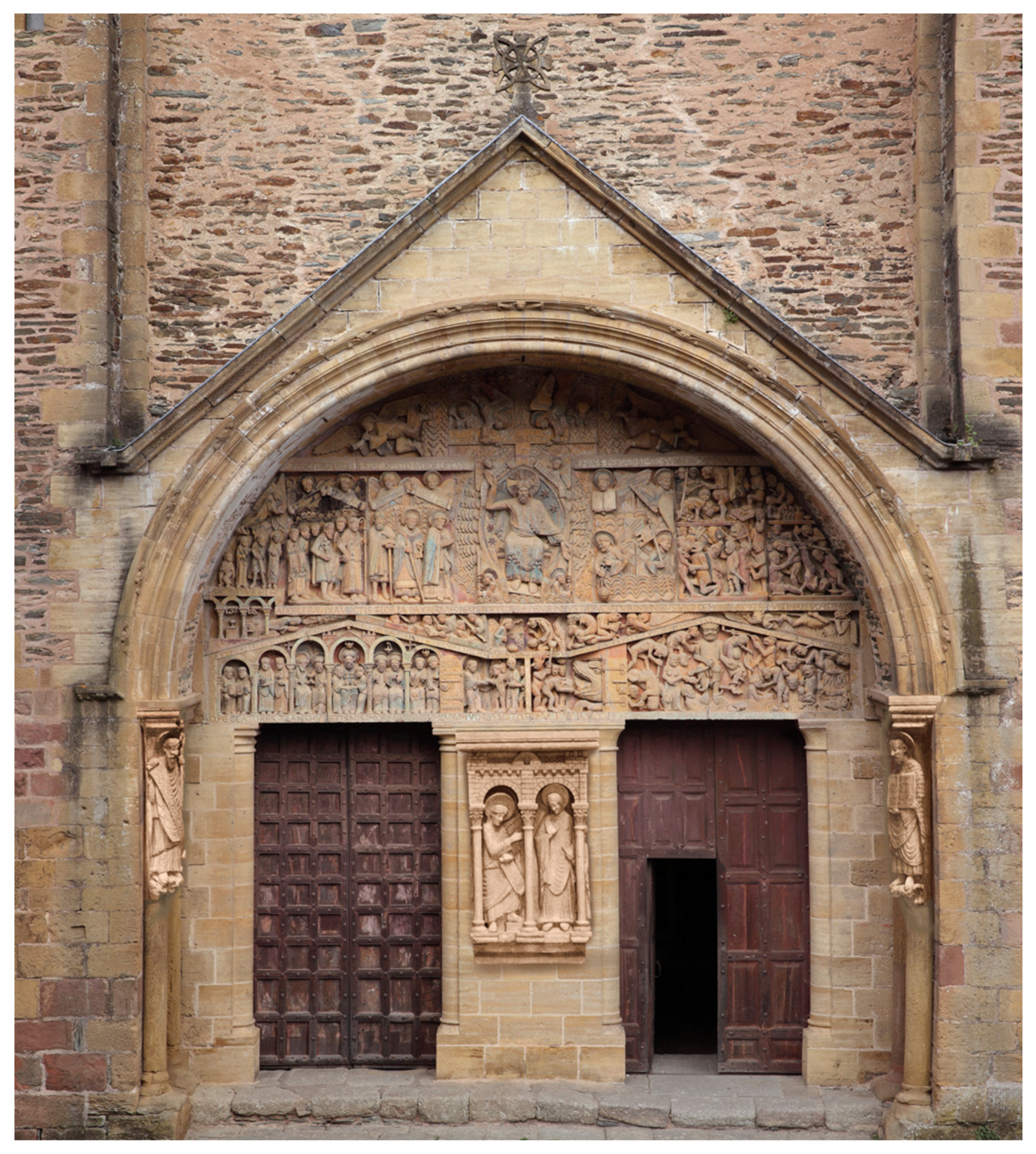 Religions | Free Full-Text | The Virgin Mary and Sainte-Foy: Chant and the  Original Design of the West Fa&ccedil;ade at Conques