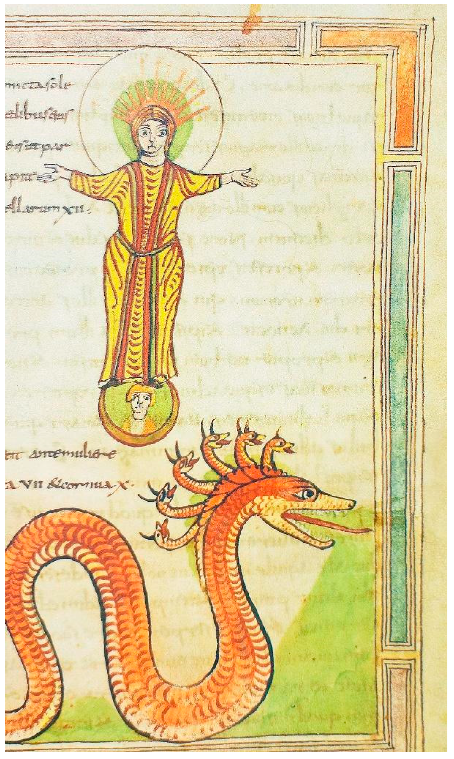 Religions | Free Full-Text | The Woman and the Dragon&mdash;The Formation  of the Image of the Mulier Amicta Sole in the Revelation of St. John in  Western Medieval Art